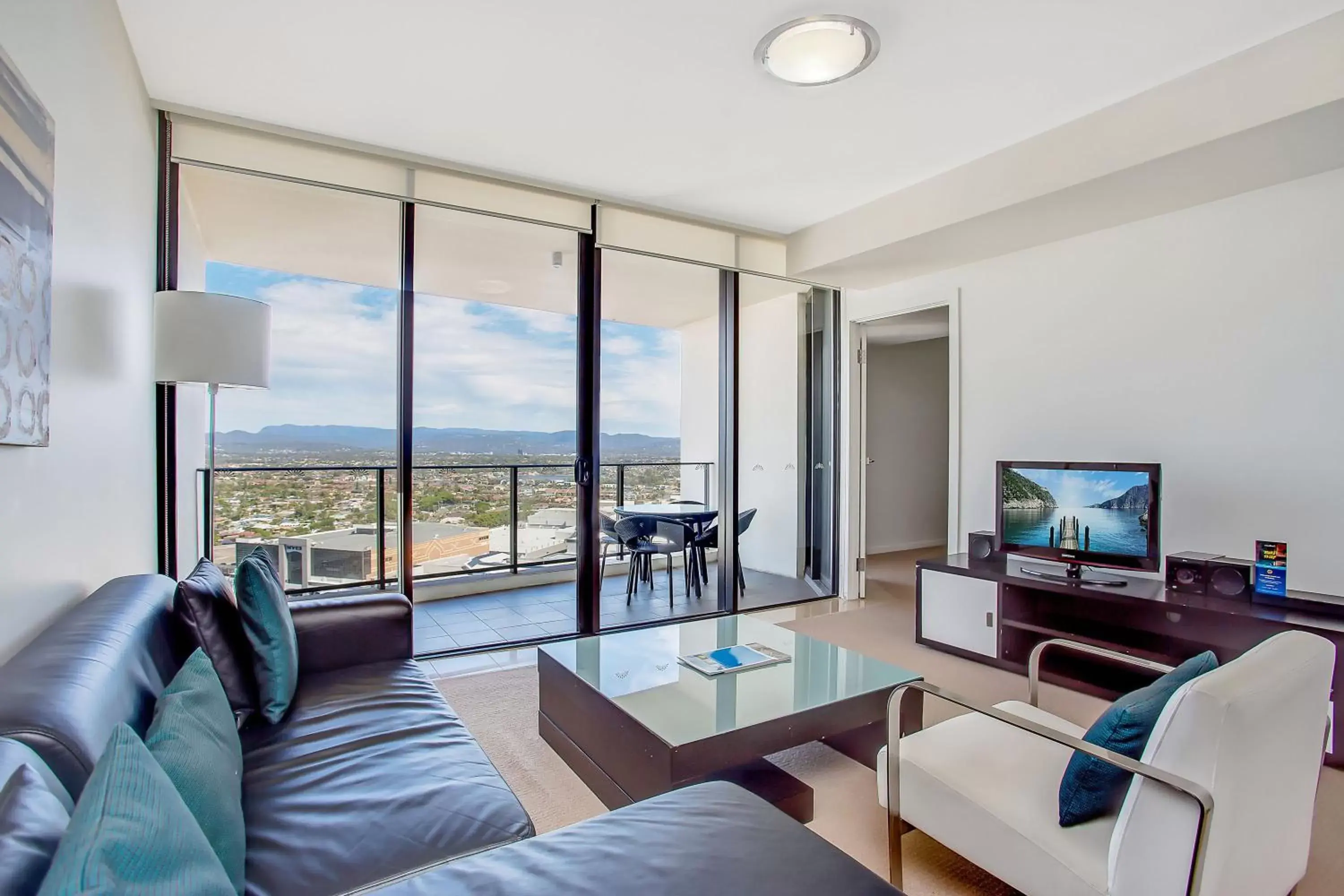 Living room, Seating Area in Mantra Sierra Grand