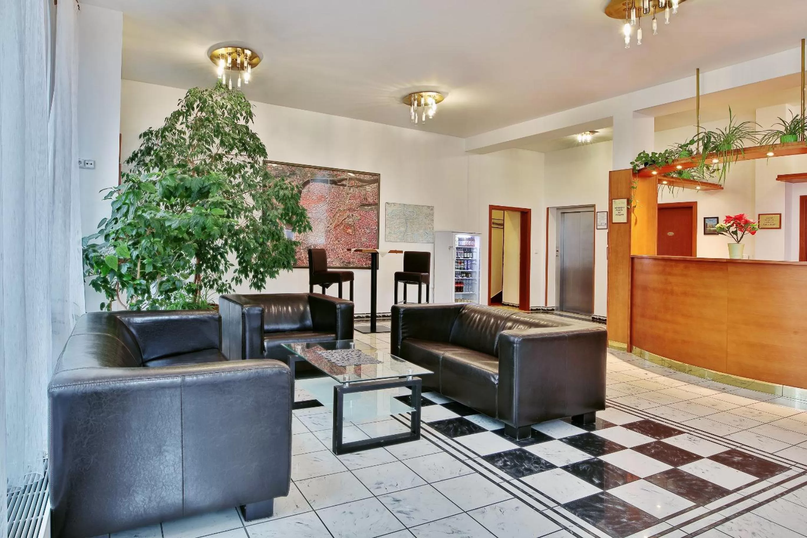 Lobby or reception in Attic Hotel