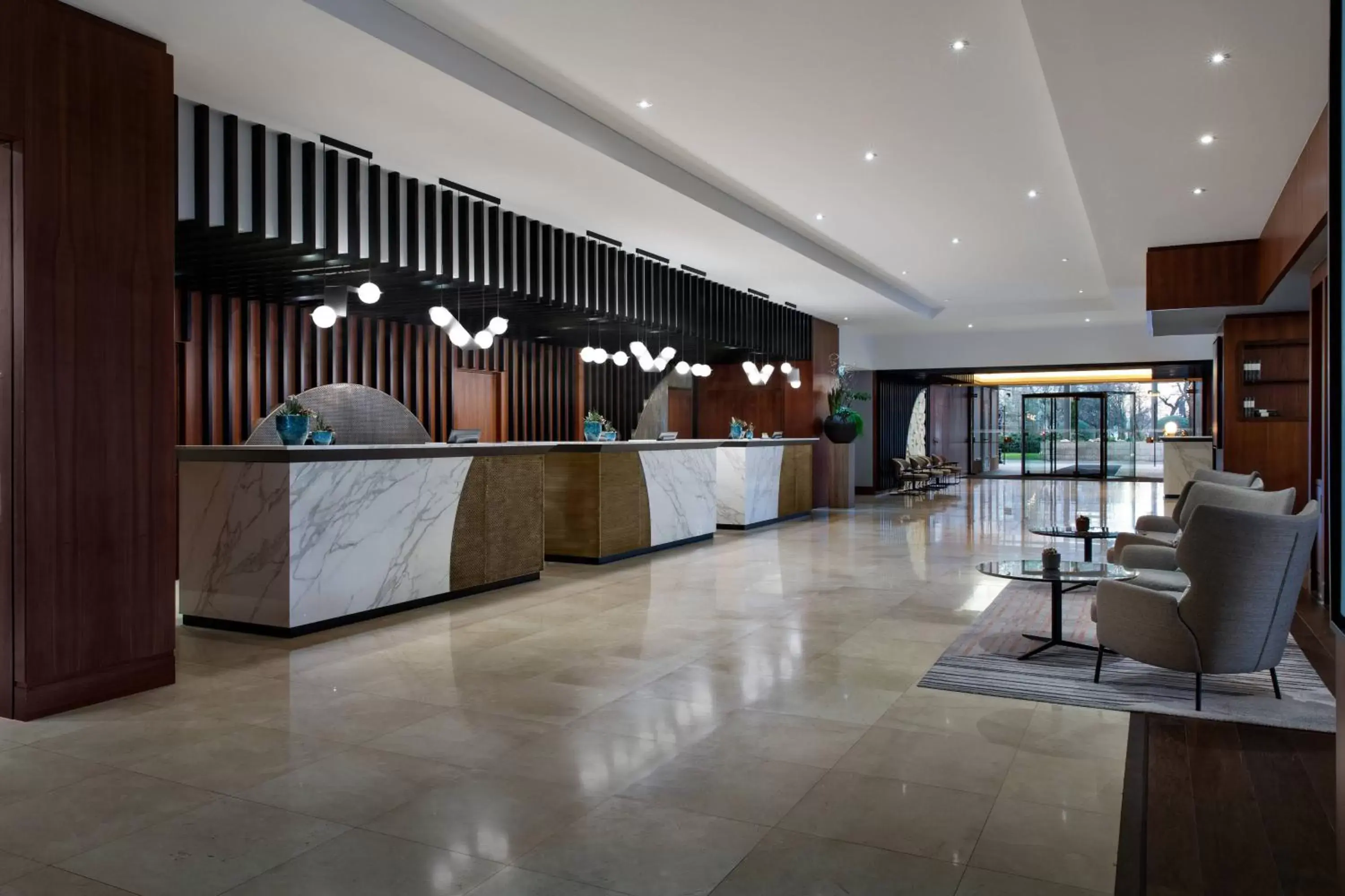 Lobby or reception, Lobby/Reception in Budapest Marriott Hotel