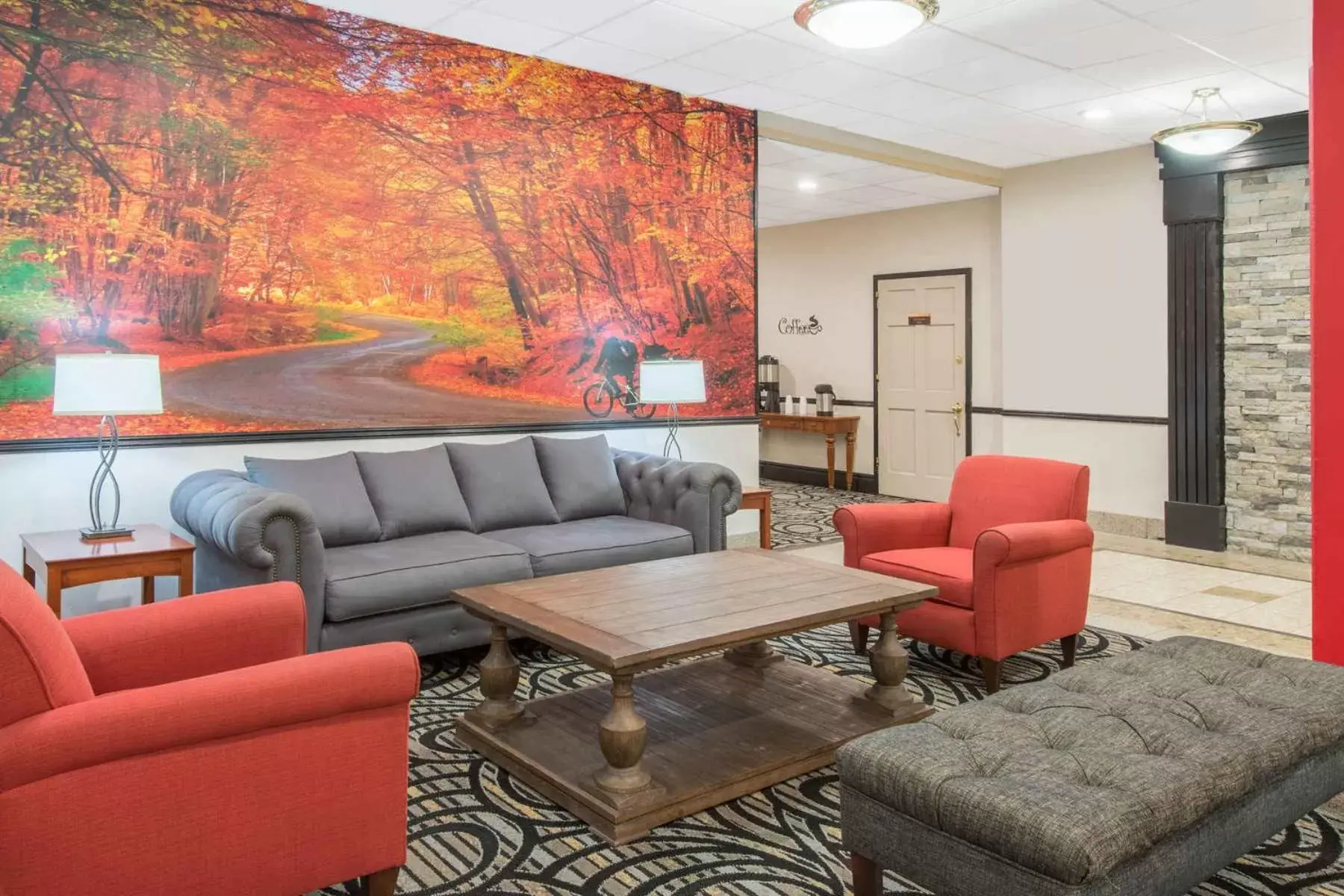 Lobby or reception, Seating Area in Ramada by Wyndham Cumberland Downtown