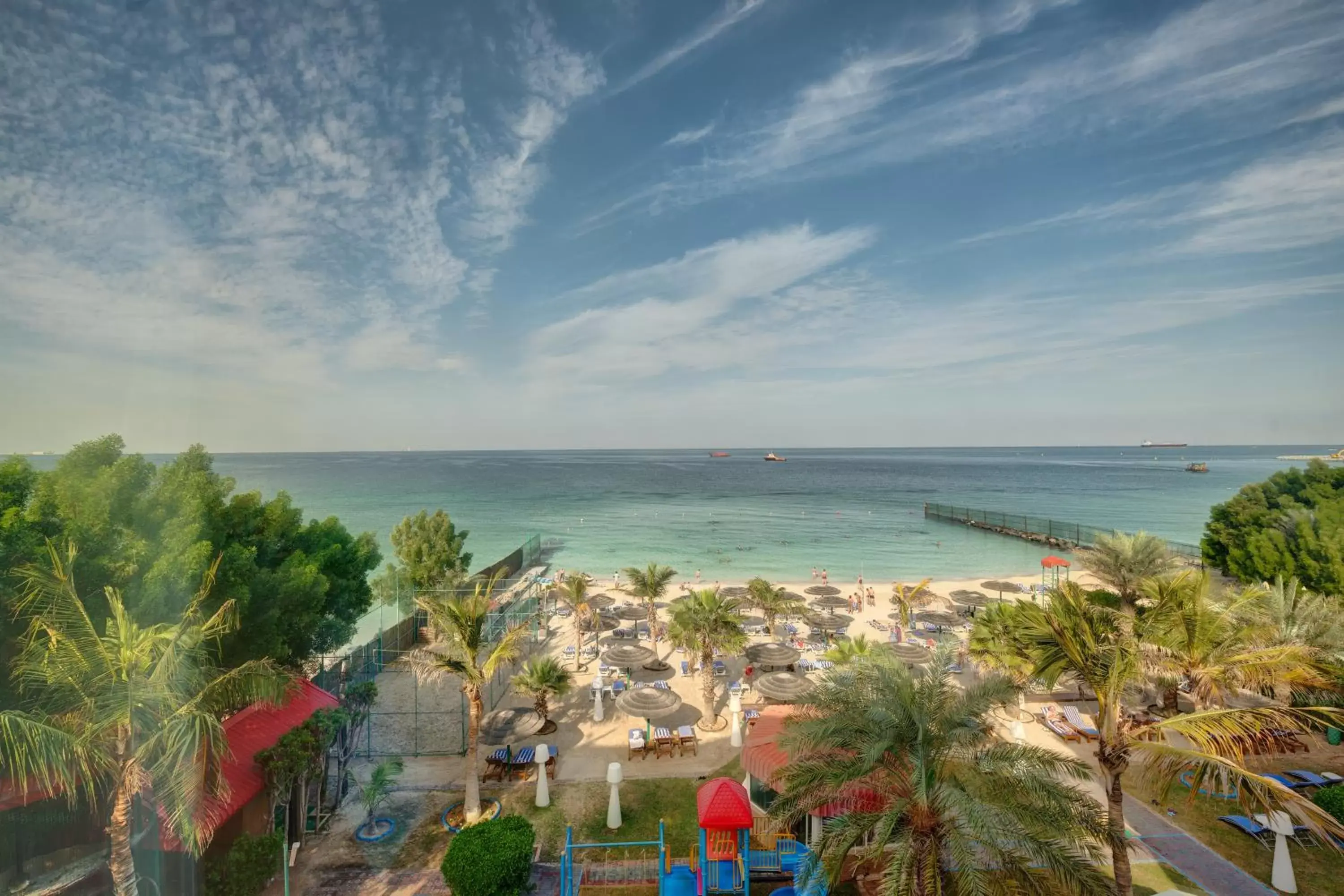 Bird's eye view in Sahara Beach Resort & Spa Bird's eye view in Sahara Beach Resort & Spa