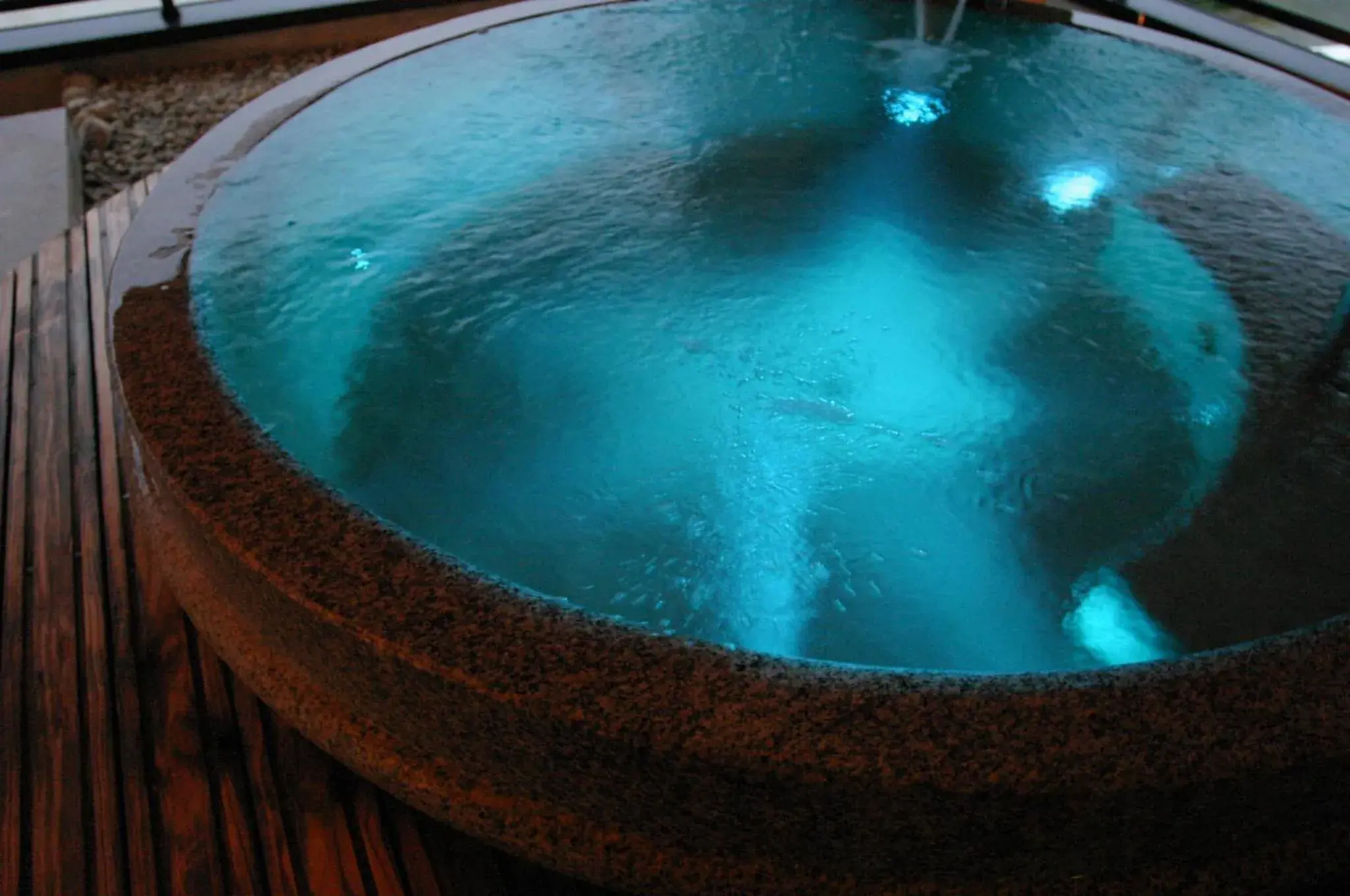 Hot Spring Bath, Swimming Pool in Aburaya Tousen