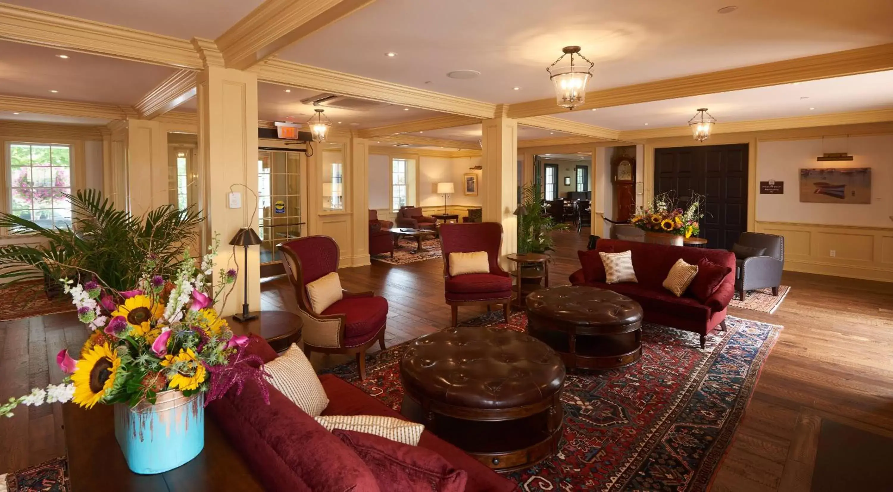 Lobby or reception in The Groton Inn