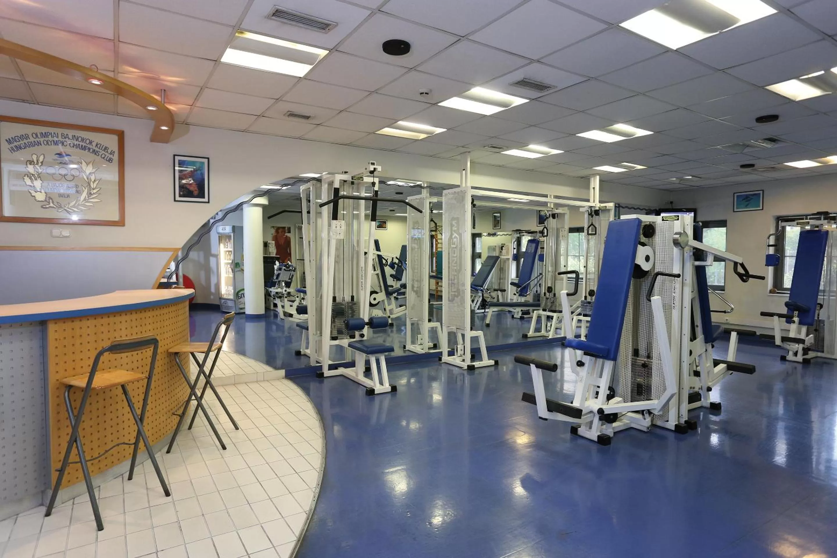 Fitness centre/facilities in Danubius Hotel Helia