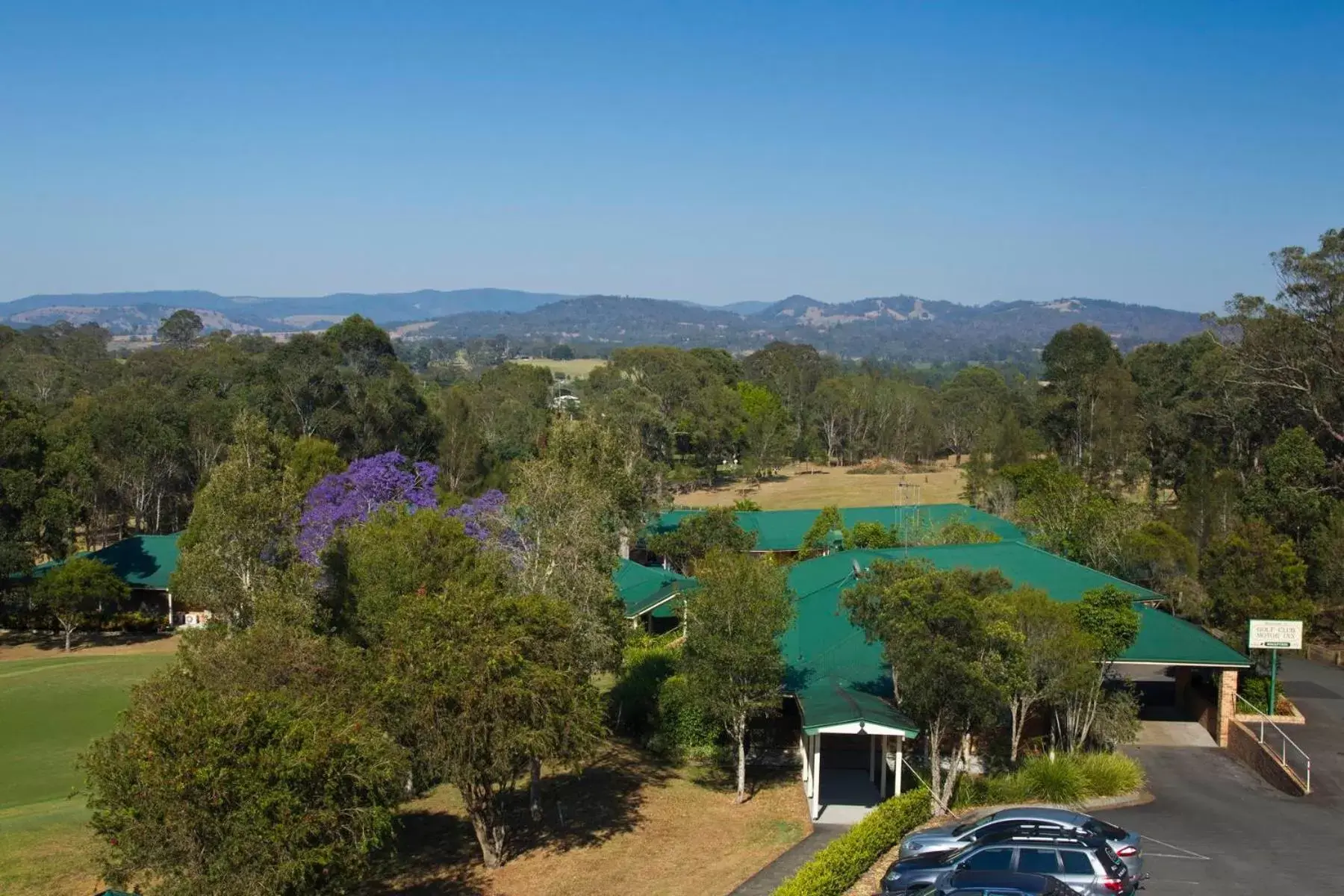 Bird's-eye View in Golf Club Motor Inn Wingham