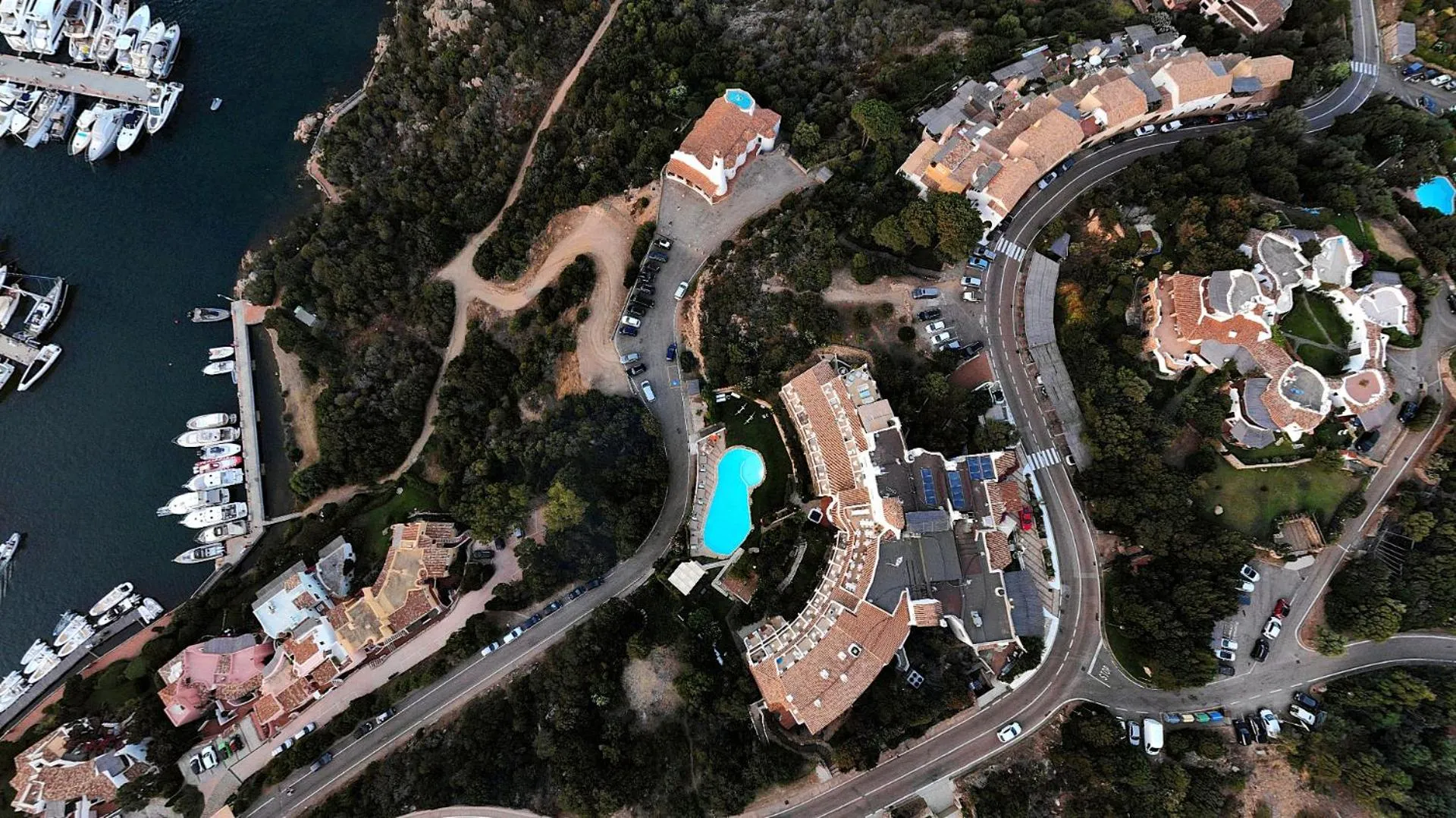 Bird's eye view in Hotel Luci di la Muntagna