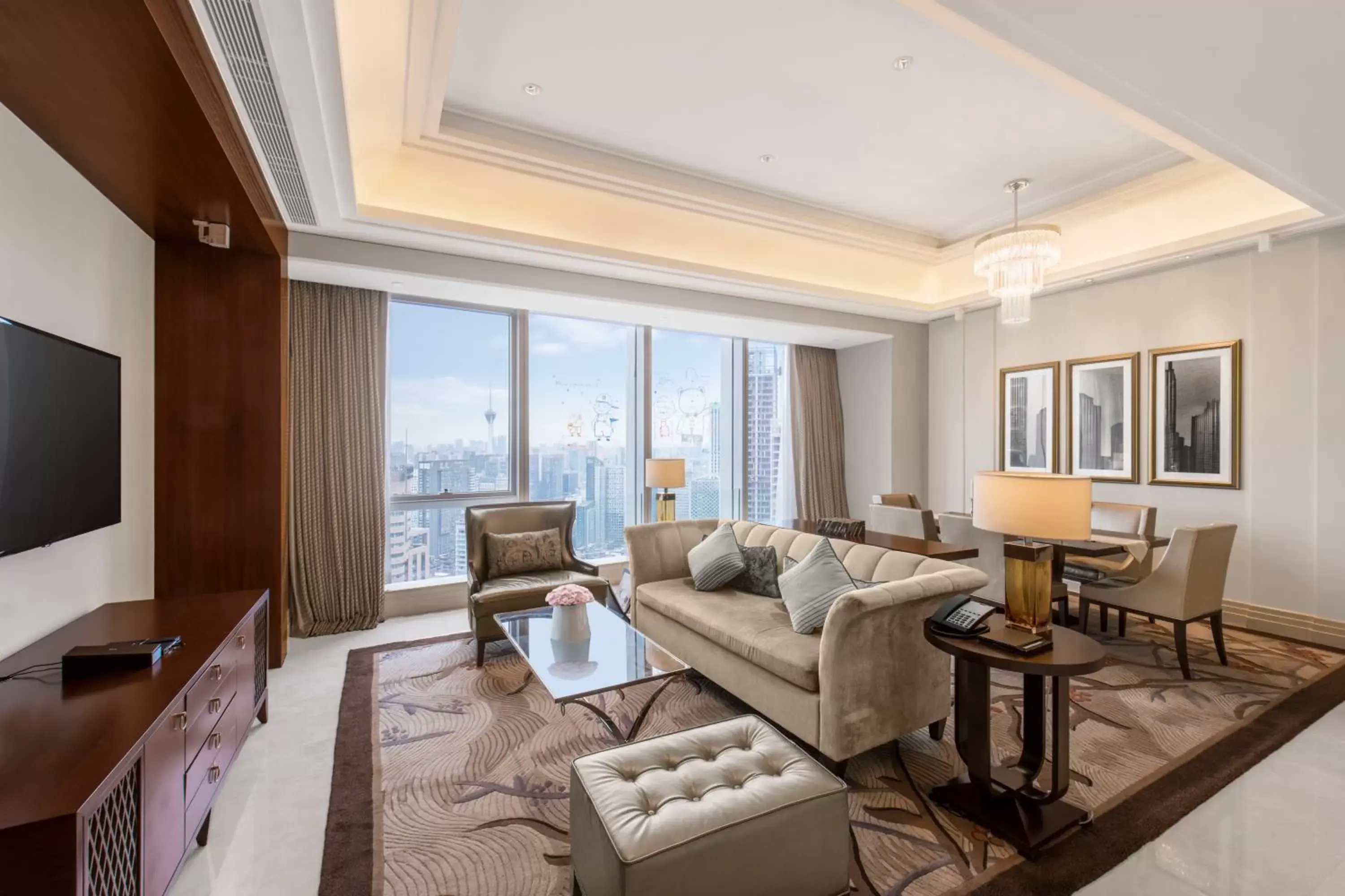 Living room, Seating Area in The St. Regis Chengdu