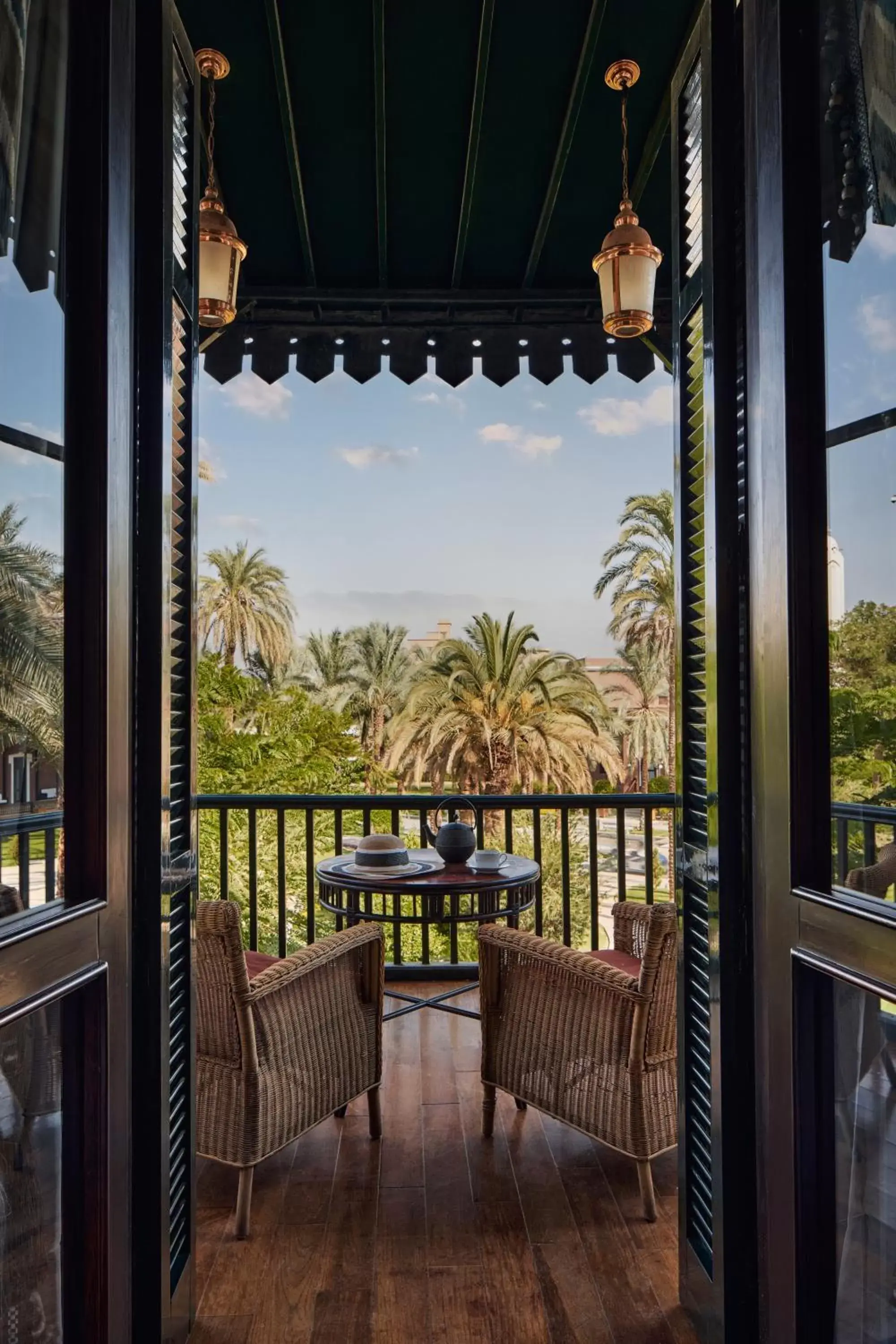 Balcony/Terrace in Sofitel Legend Old Cataract