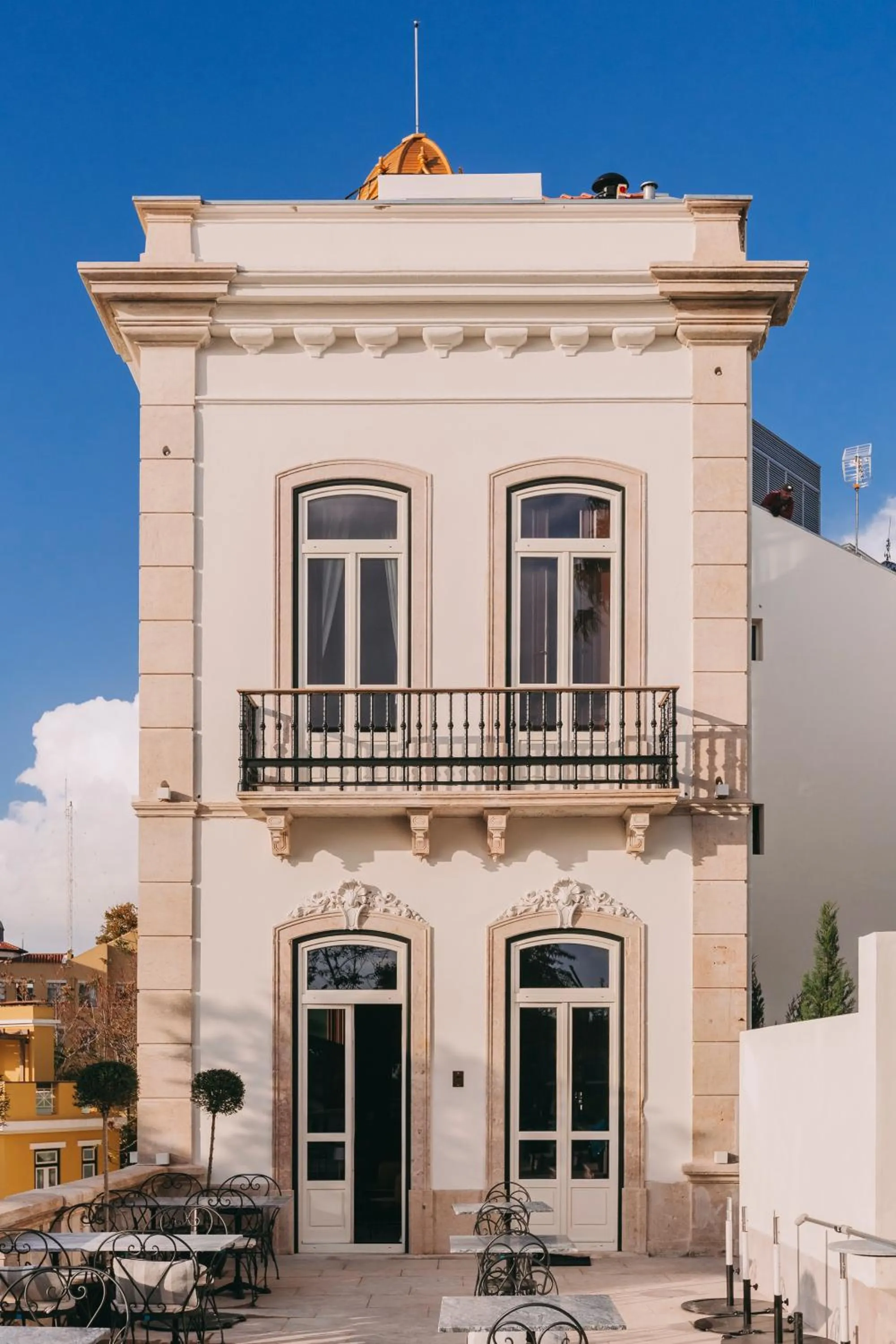 Property building in Torel Palace Lisbon