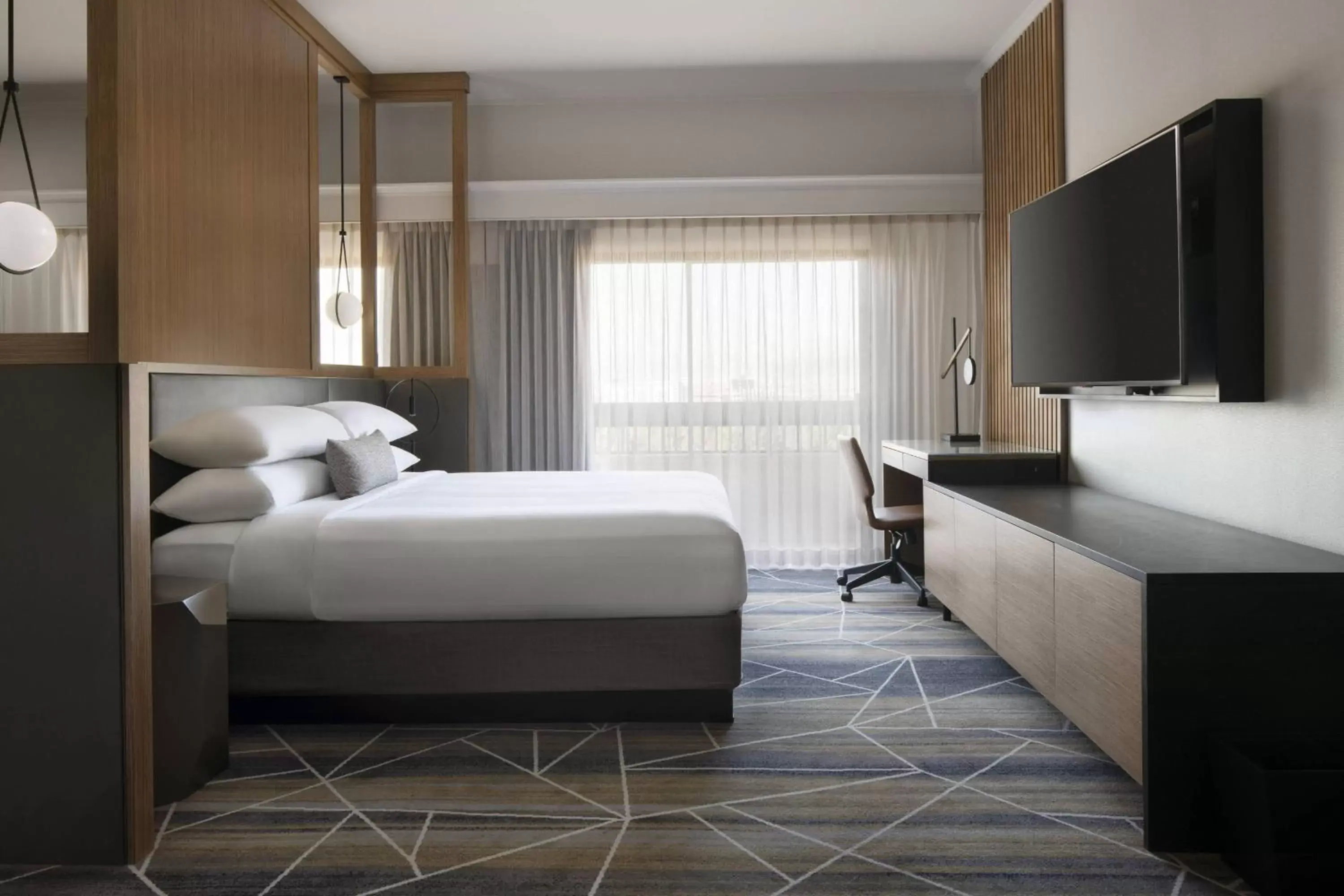 Bedroom, Bed in Santa Clara Marriott