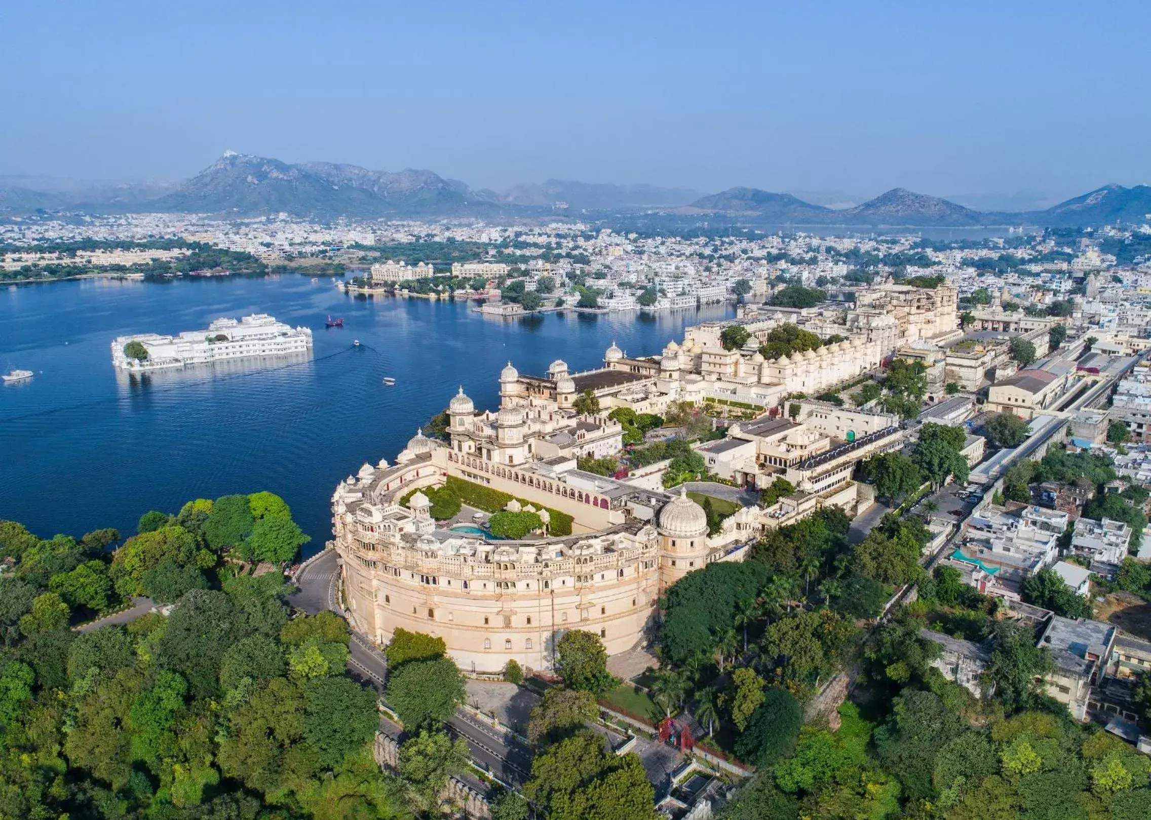 View (from property/room), Bird's-eye View in Shiv Niwas Palace by HRH Group of Hotels