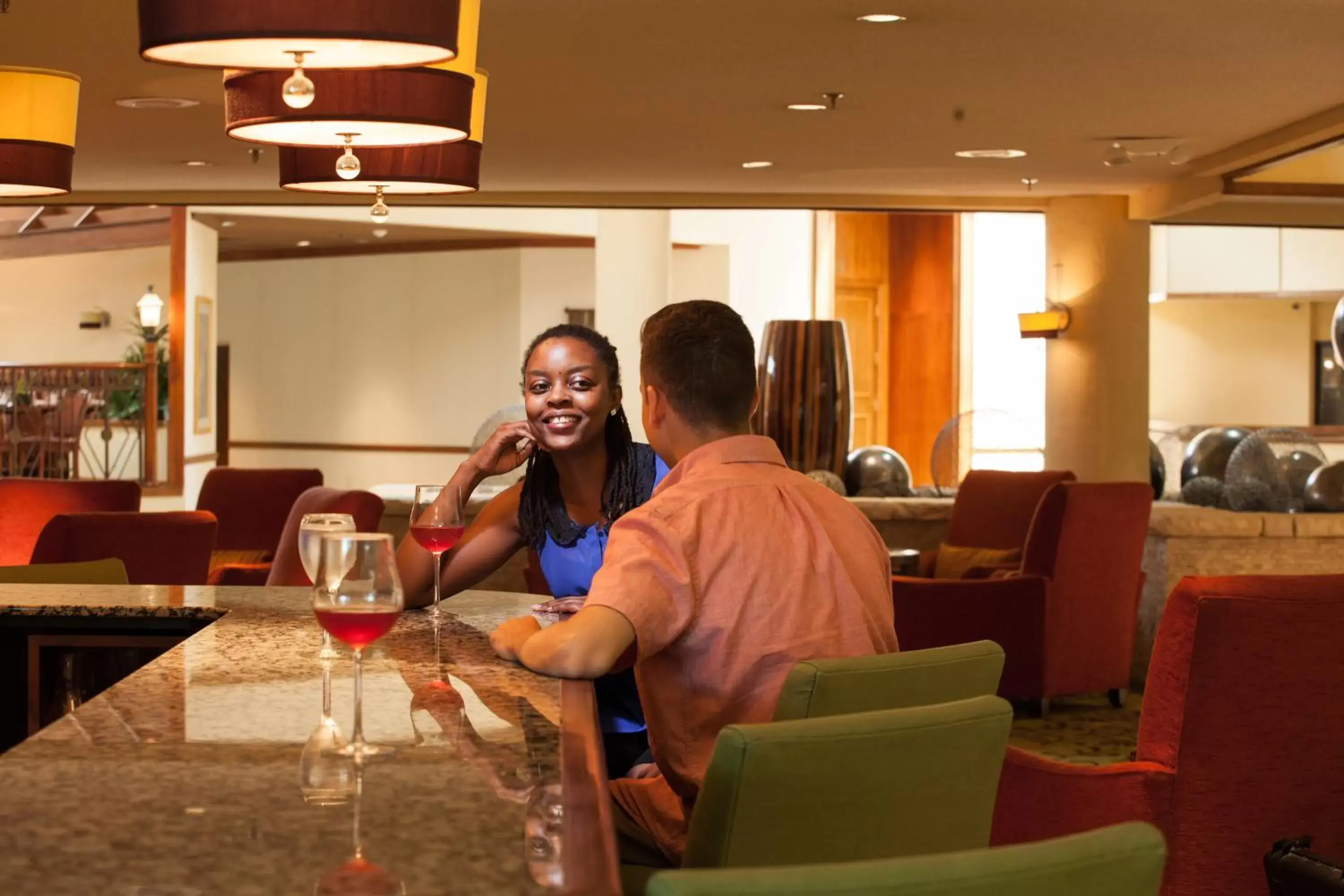 Lounge or bar in Crowne Plaza Hotel Hickory by IHG Lounge or bar in Crowne Plaza Hotel Hickory by IHG