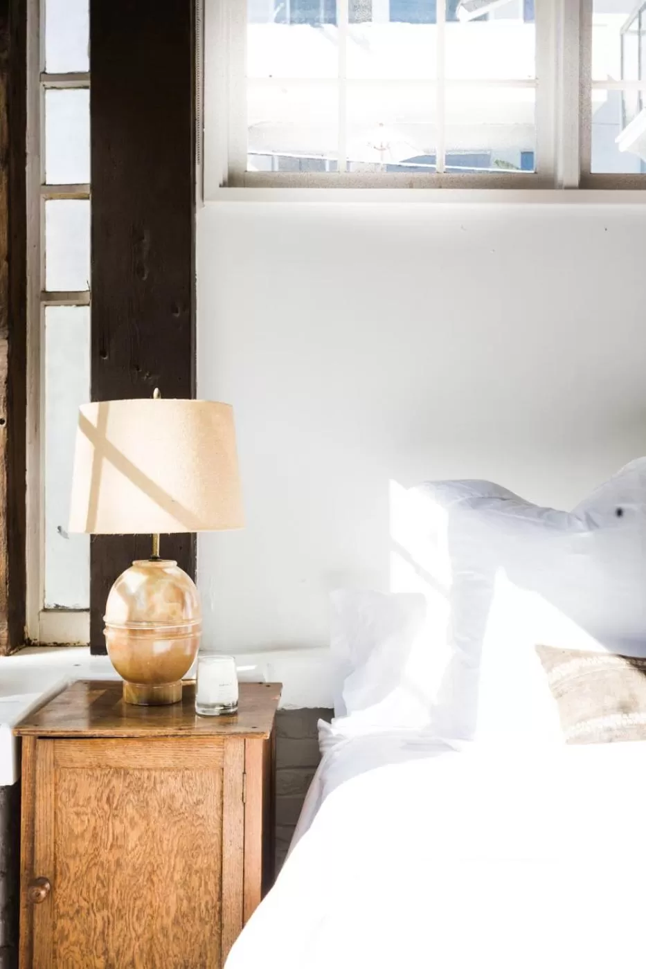 Bed in Venice Beach House