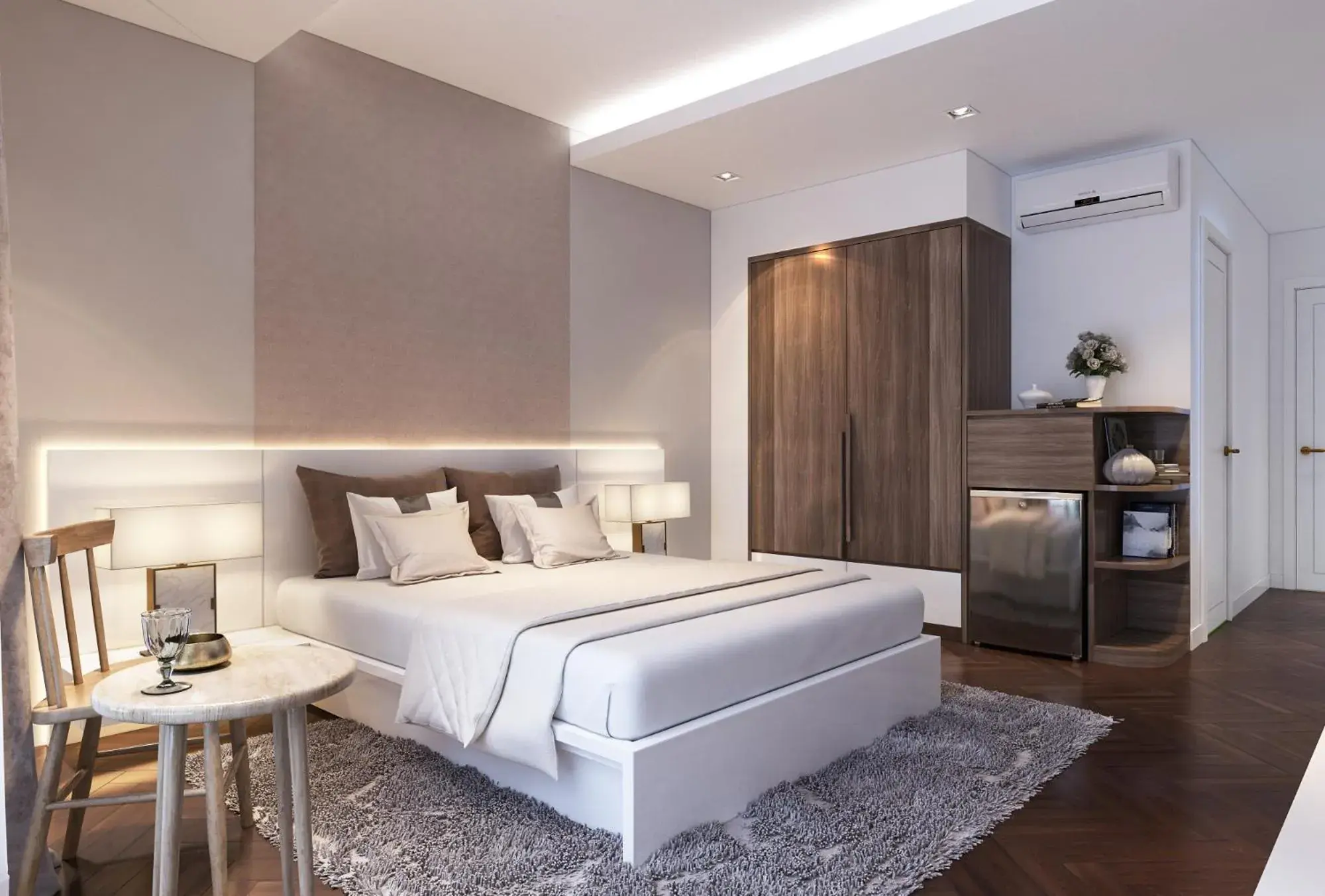 Photo of the whole room, Bed in Ha Noi Hotel near Tan Son Nhat International Airport Photo of the whole room, Bed in Ha Noi Hotel near Tan Son Nhat International Airport