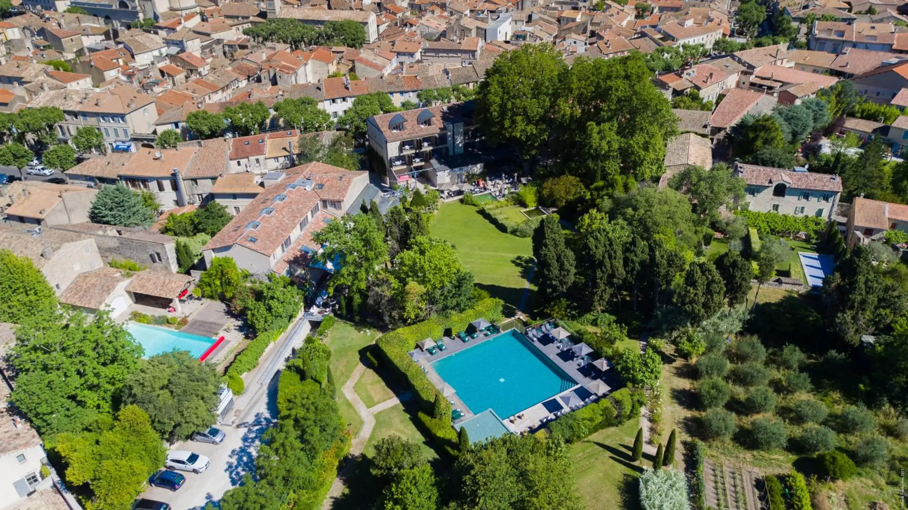 City view, Bird's-eye View in Hôtel de l'Image