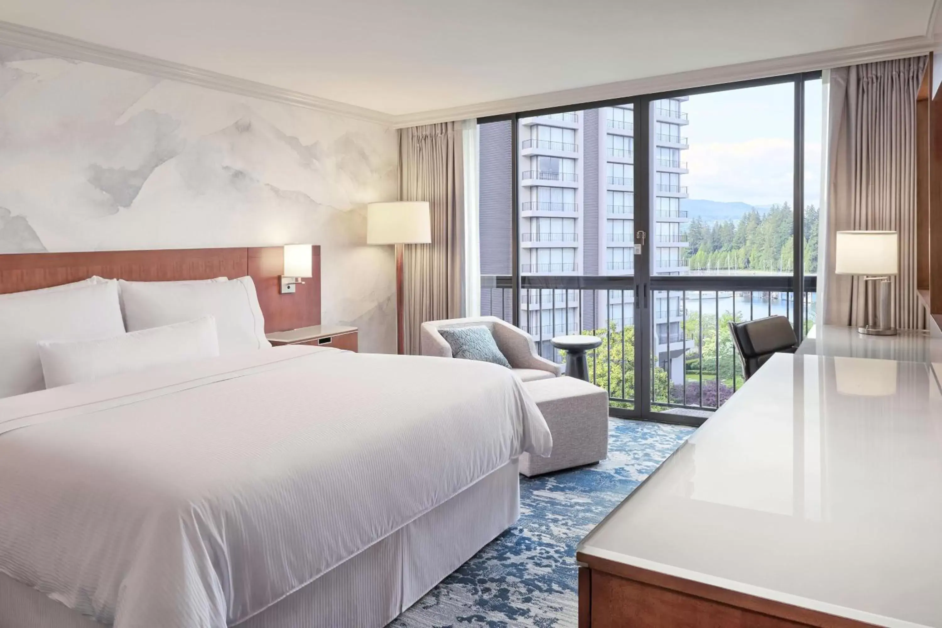 Bedroom in The Westin Bayshore, Vancouver