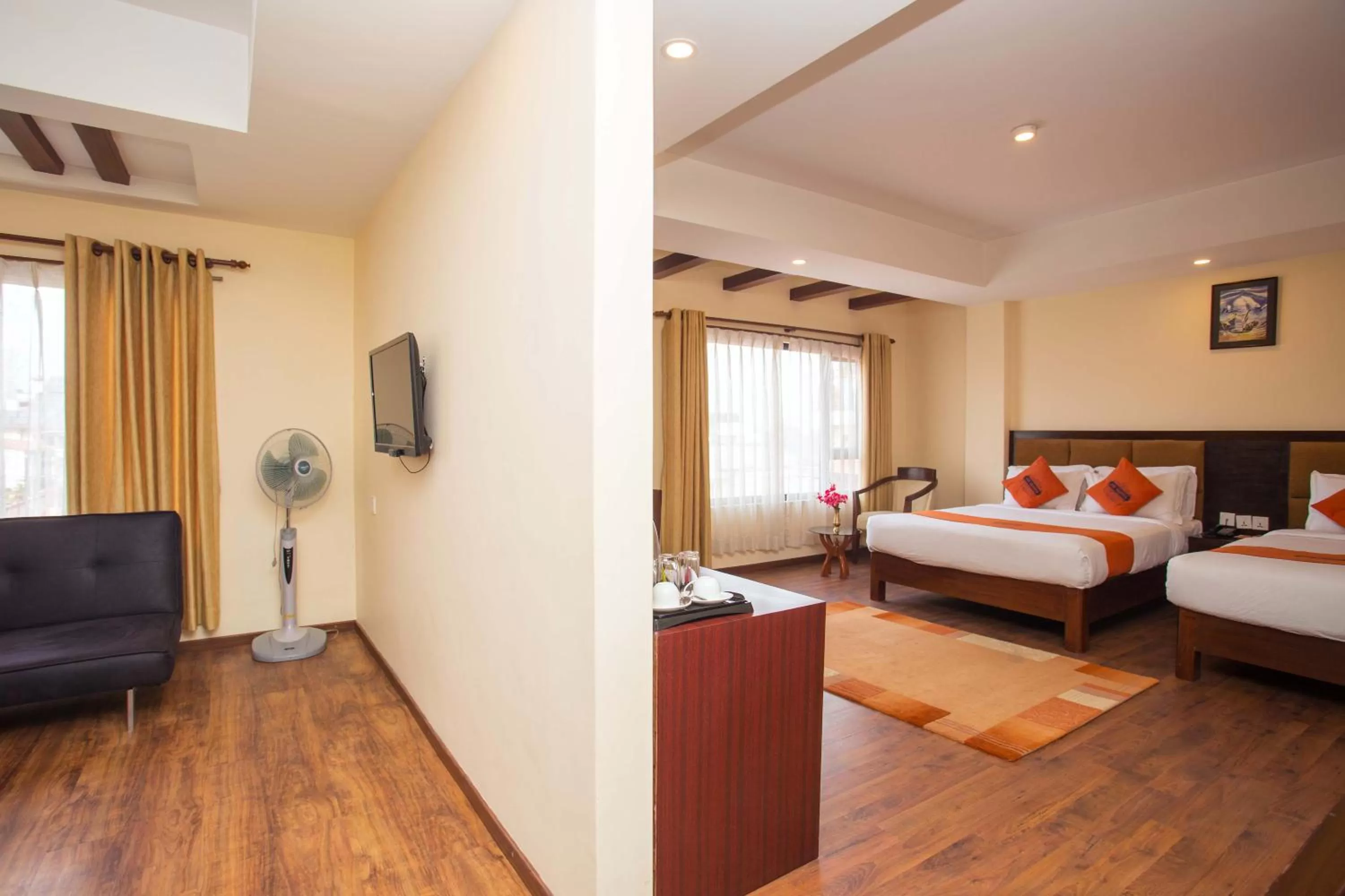 Photo of the whole room, Bed in Hotel Jay Suites