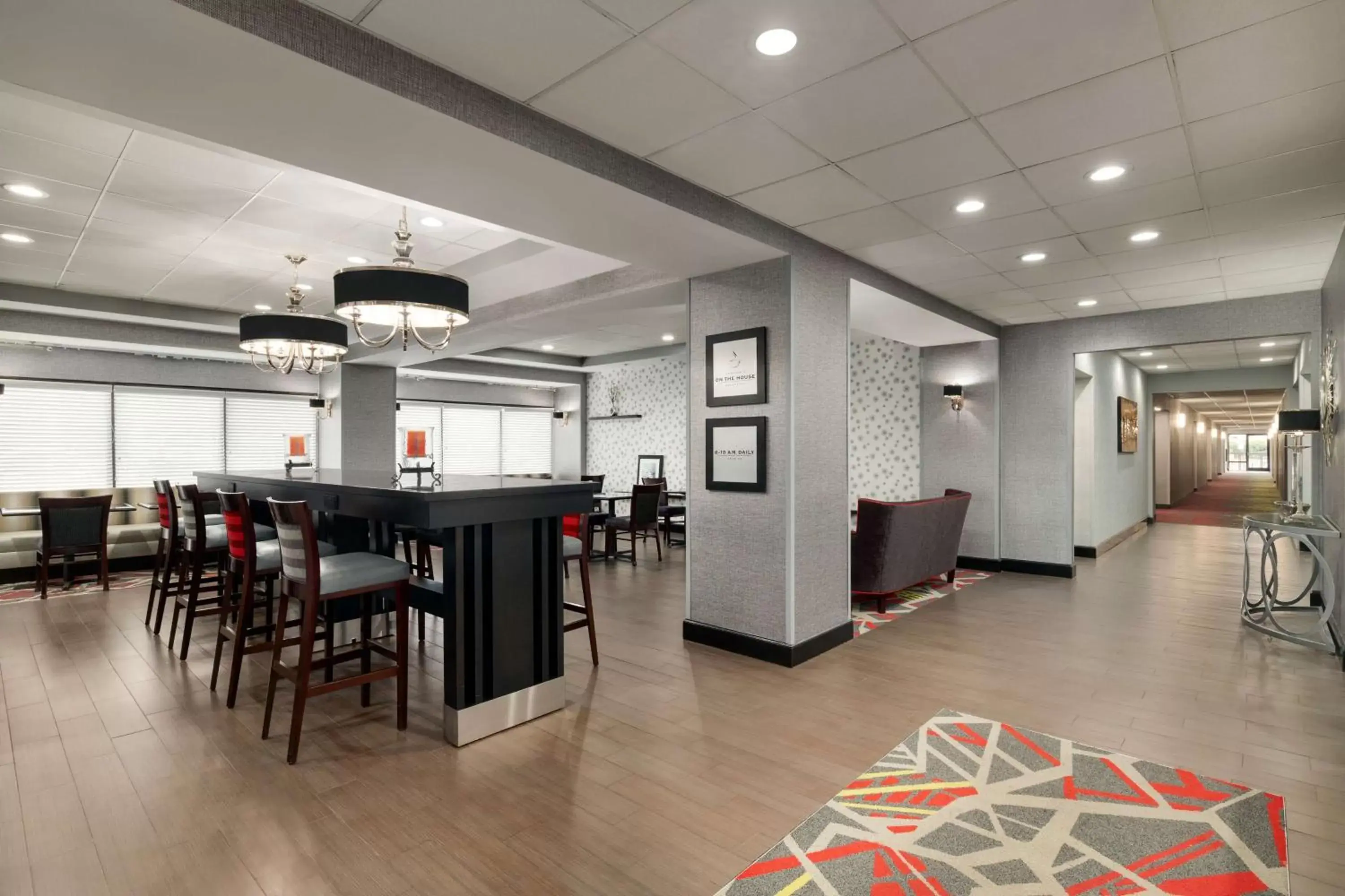 Lobby or reception in Hampton Inn Greenville-Simpsonville