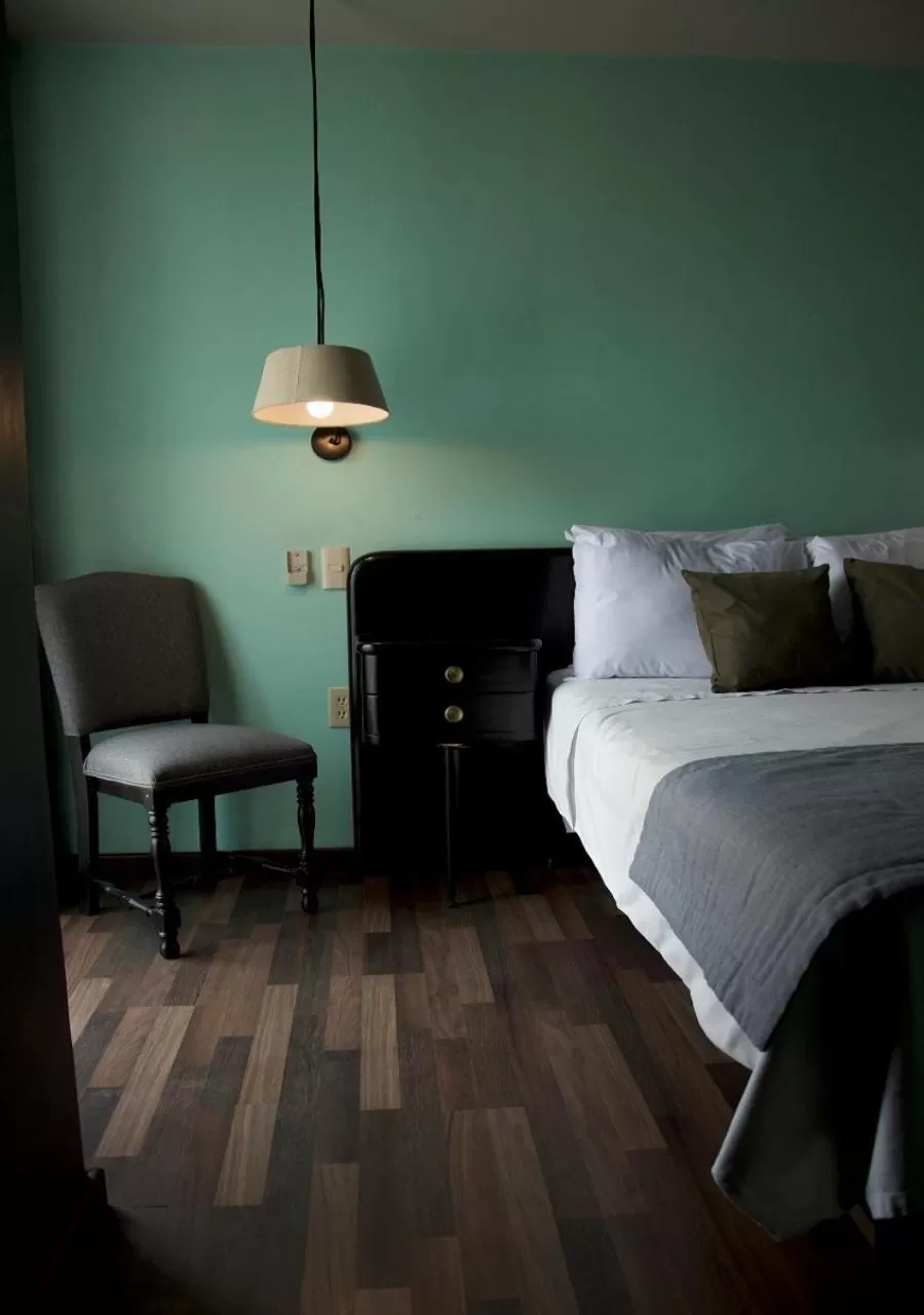 Bed in Lusitania Hotel Orizaba