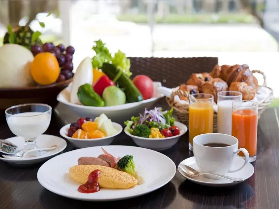 Breakfast in Hotel Nikko Fukuoka