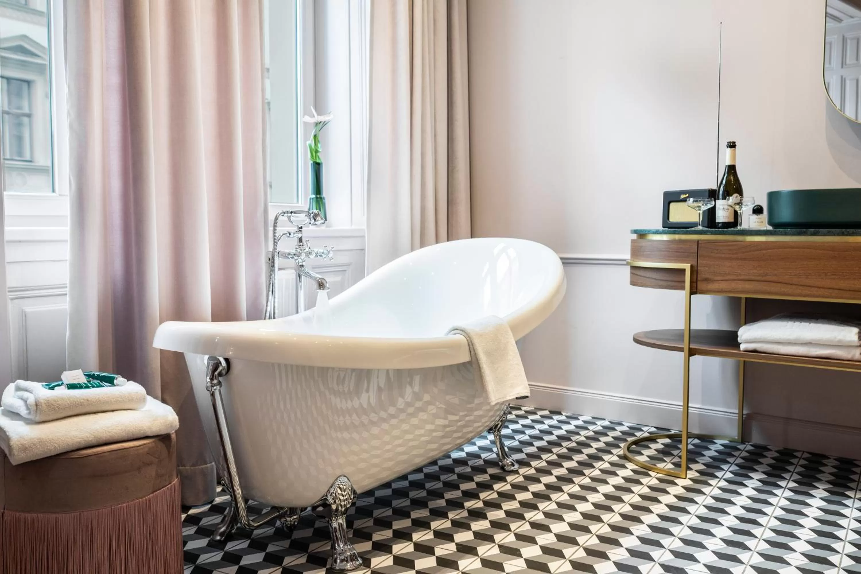 Bathroom in Hotel Josefine