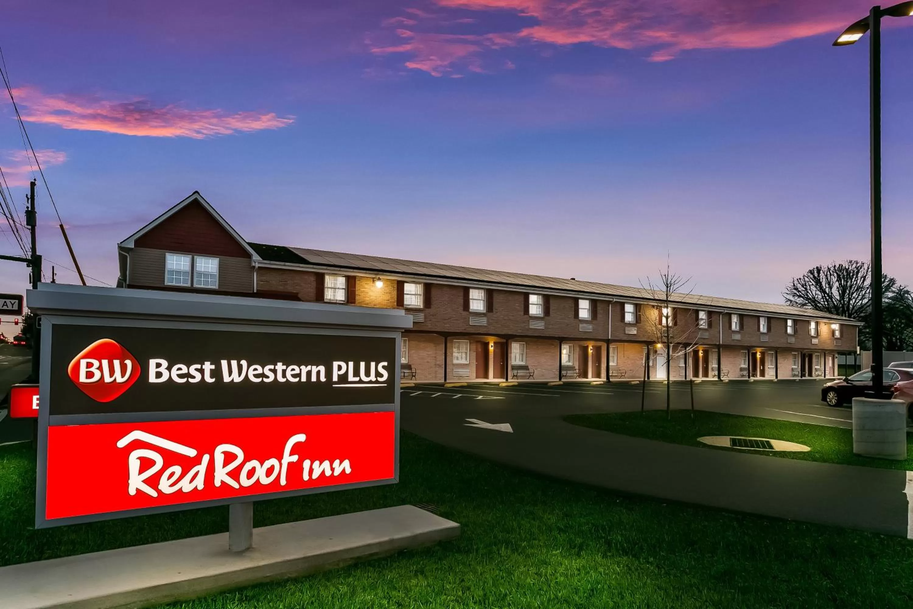 Property building in Red Roof Inn Hershey