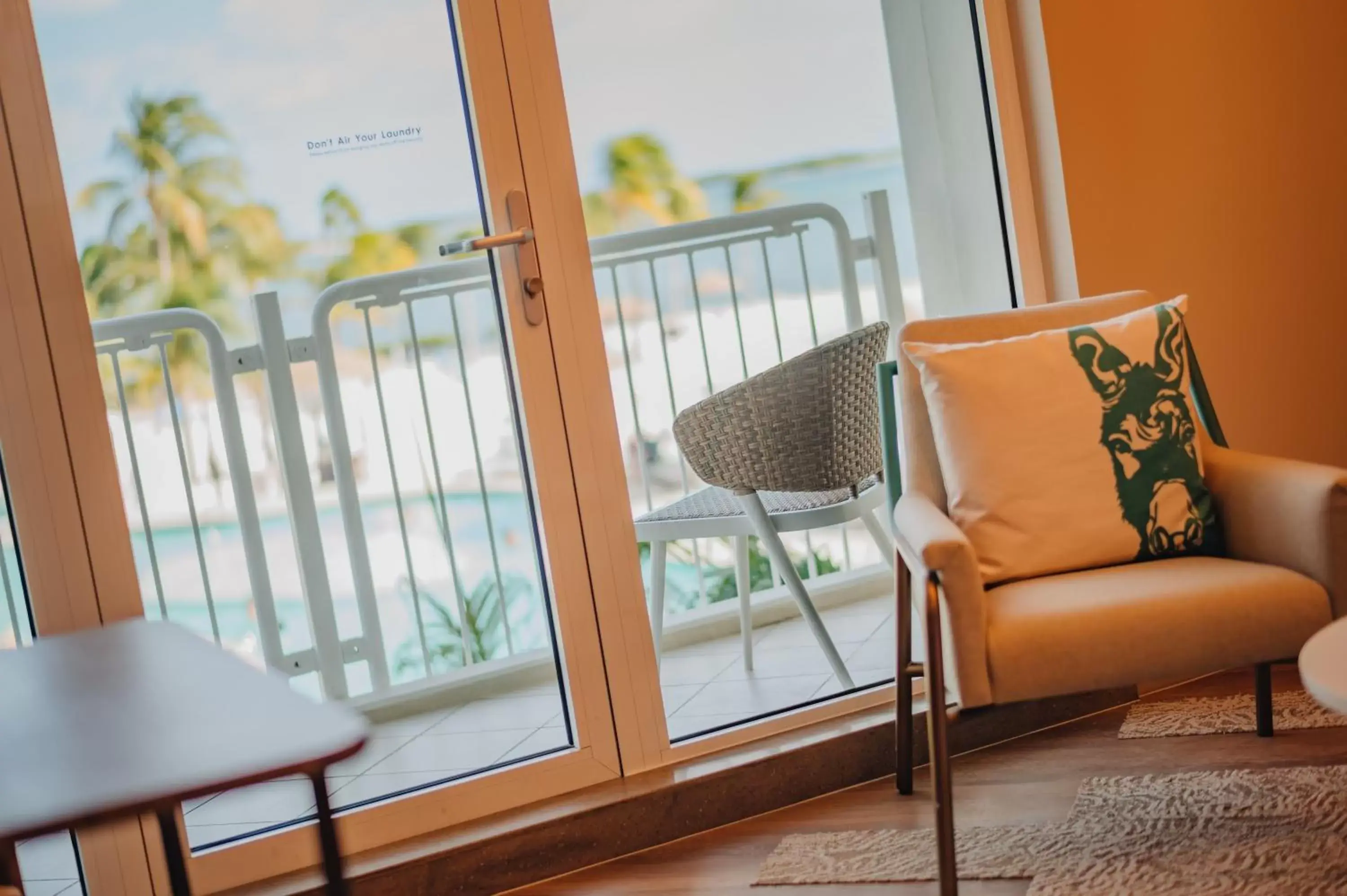 Balcony/Terrace in Renaissance Wind Creek Aruba Resort