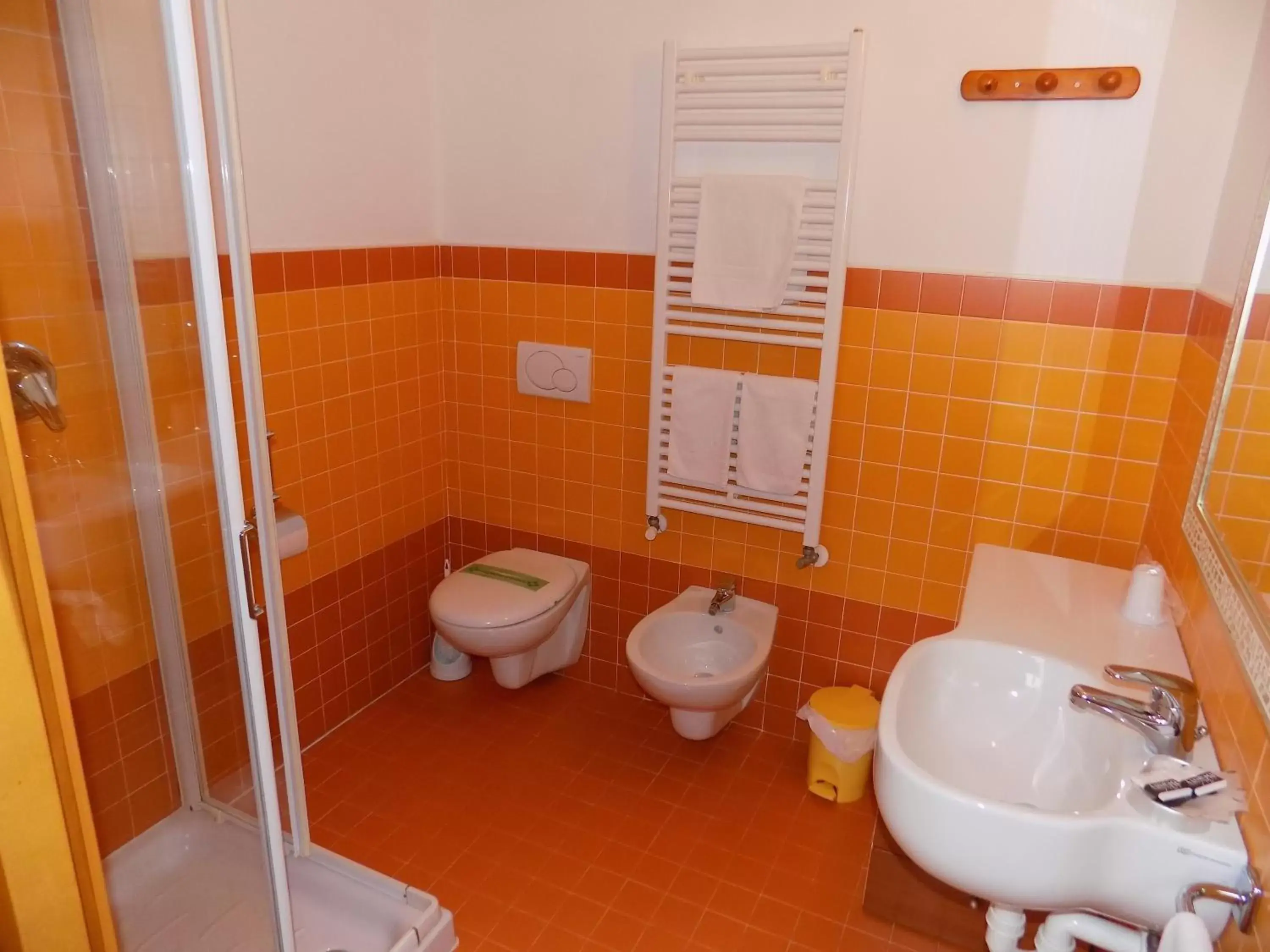 Shower, Bathroom in Hotel Residence Sole