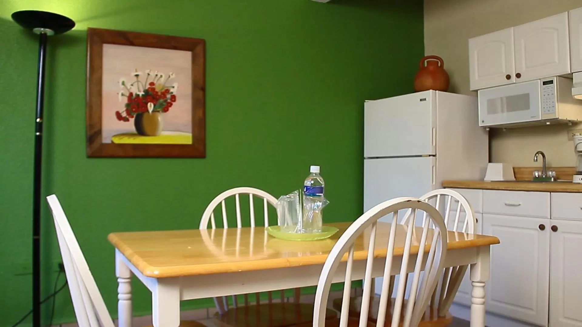 Kitchen or kitchenette in Apart Hotel La Cordillera