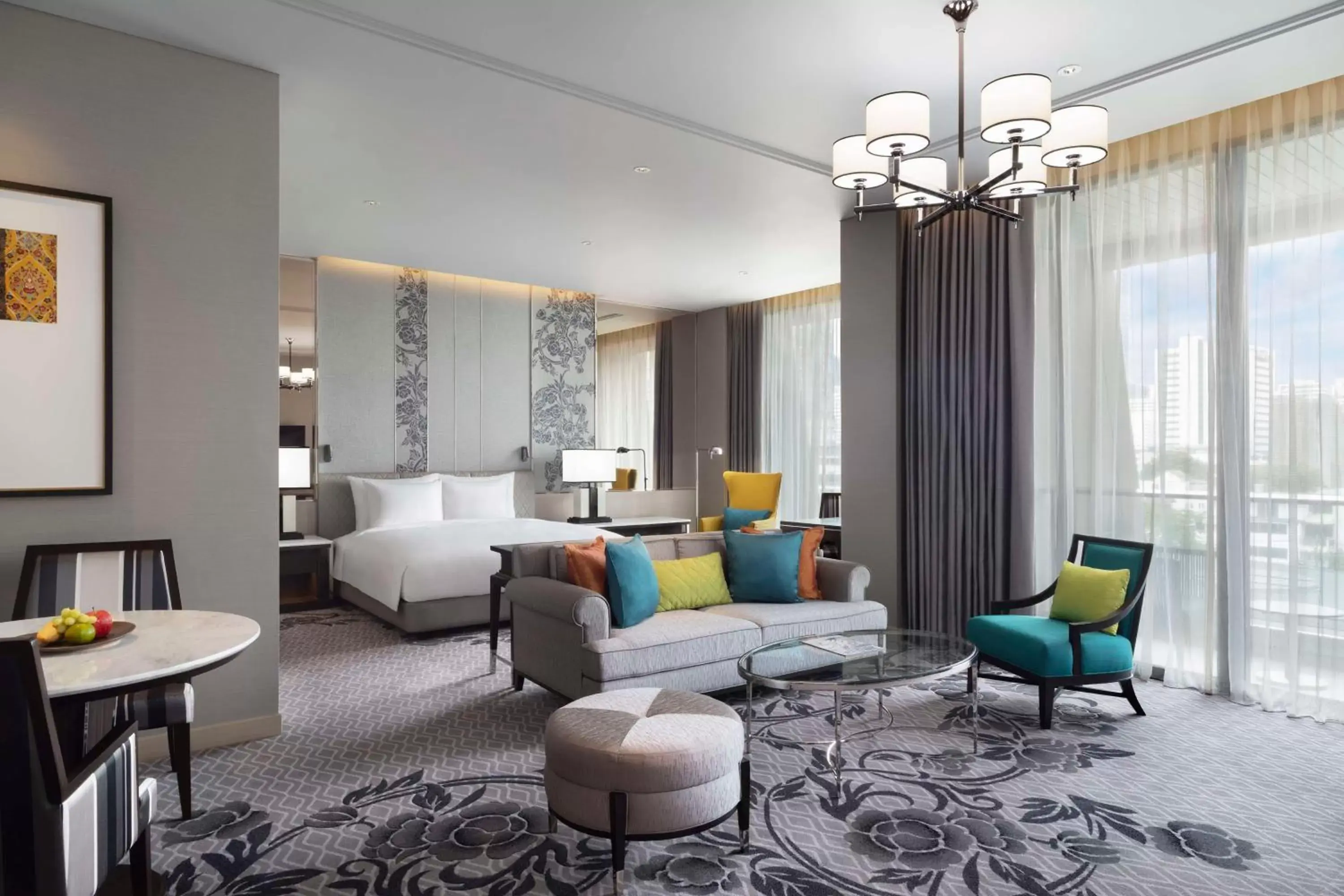 Bedroom, Seating Area in Sindhorn Kempinski Hotel Bangkok - SHA Extra Plus Certified
