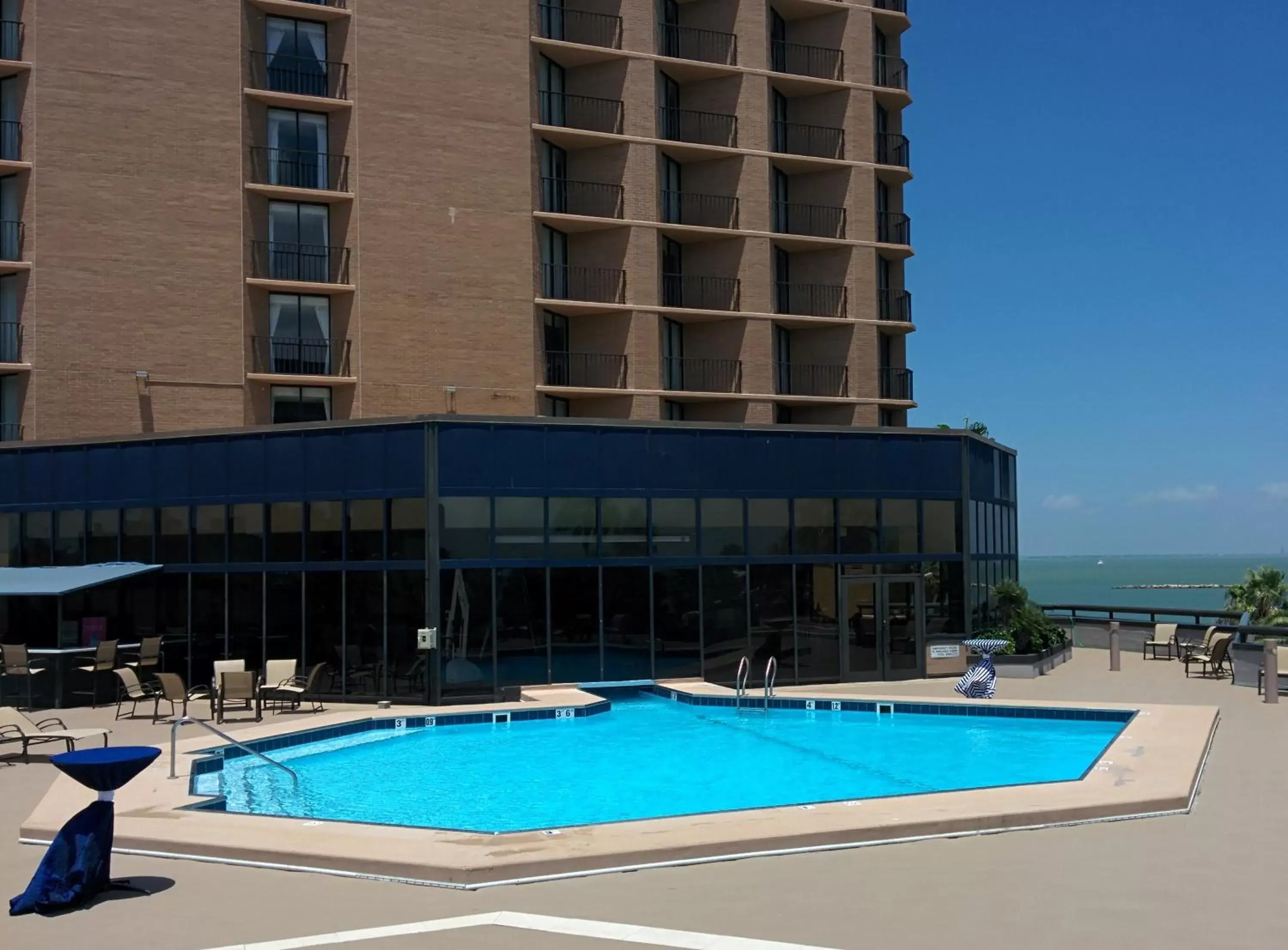 Swimming Pool in Holiday Inn Corpus Christi Downtown Marina, an IHG Hotel