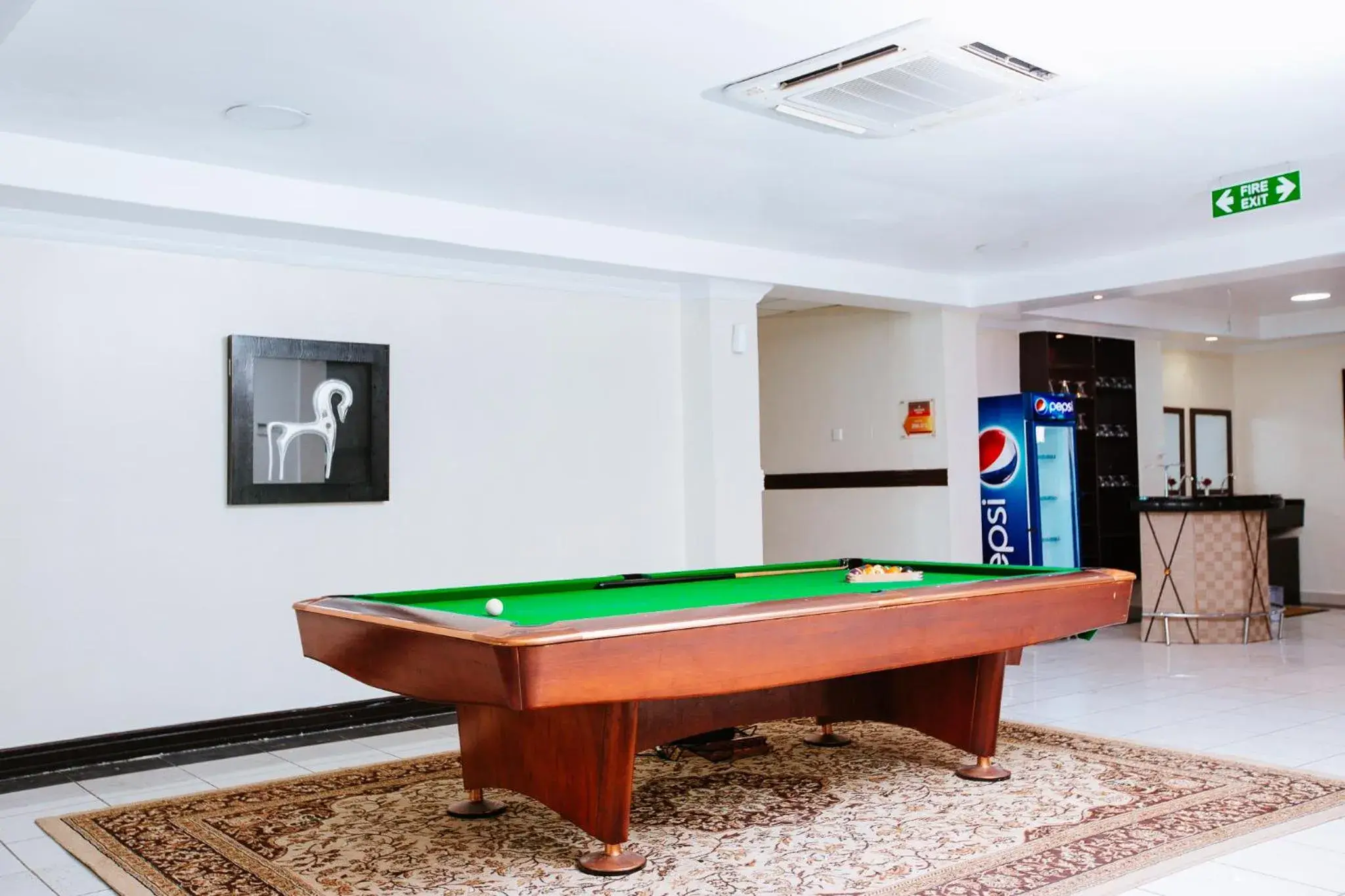 Billiards in Mayfair Hotel