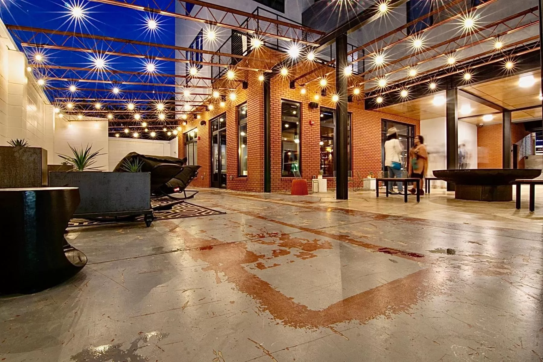 Patio in Hotel Dryce