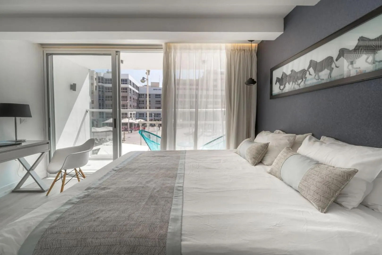 Photo of the whole room, Bed in Kikar Boutique Hotel