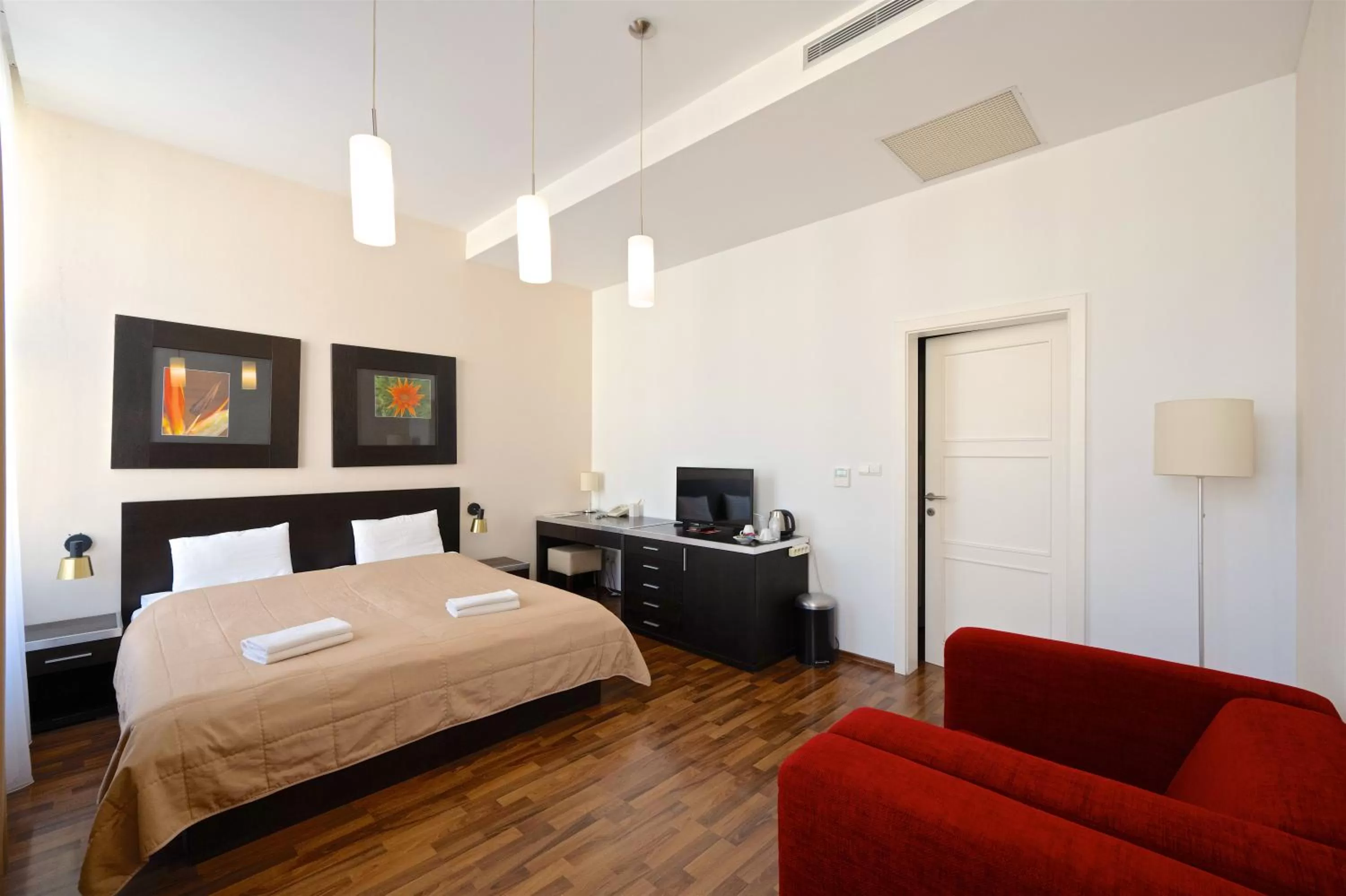 Bed in Grand Hotel Trenčin