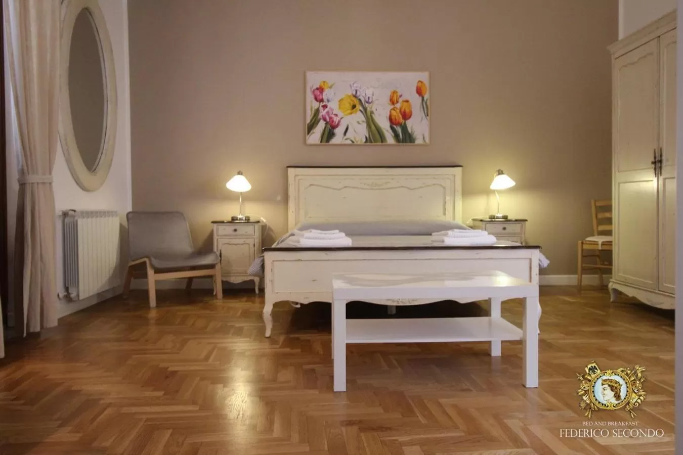 Bedroom in Federico Secondo B&B