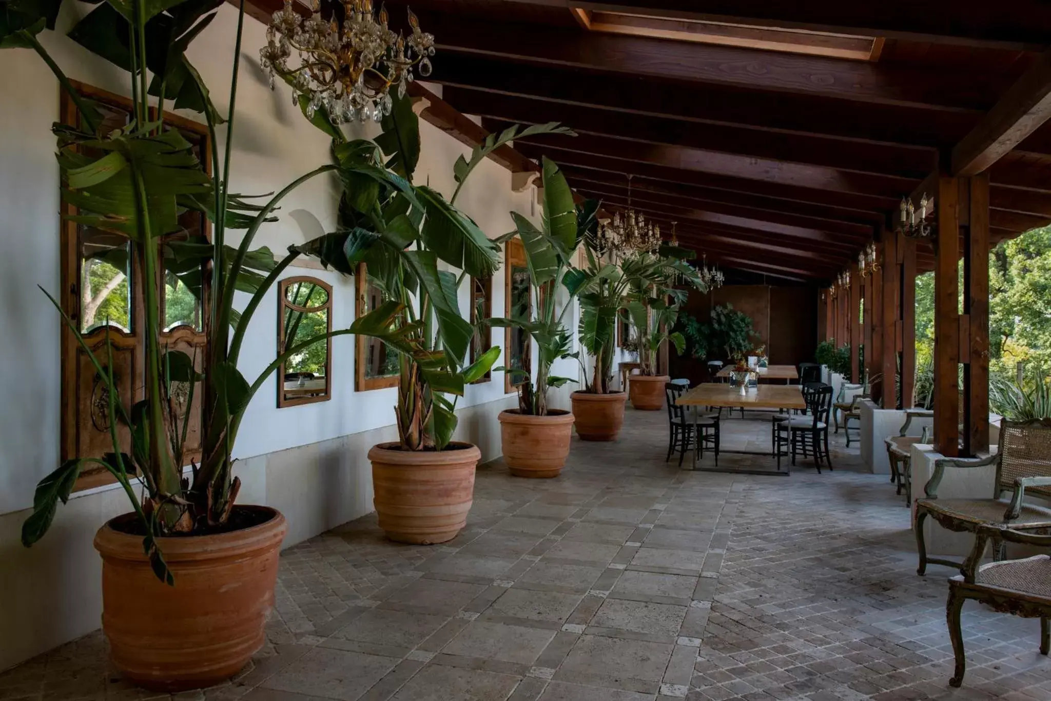 Patio in La Locanda Del Pontefice - Luxury Country House