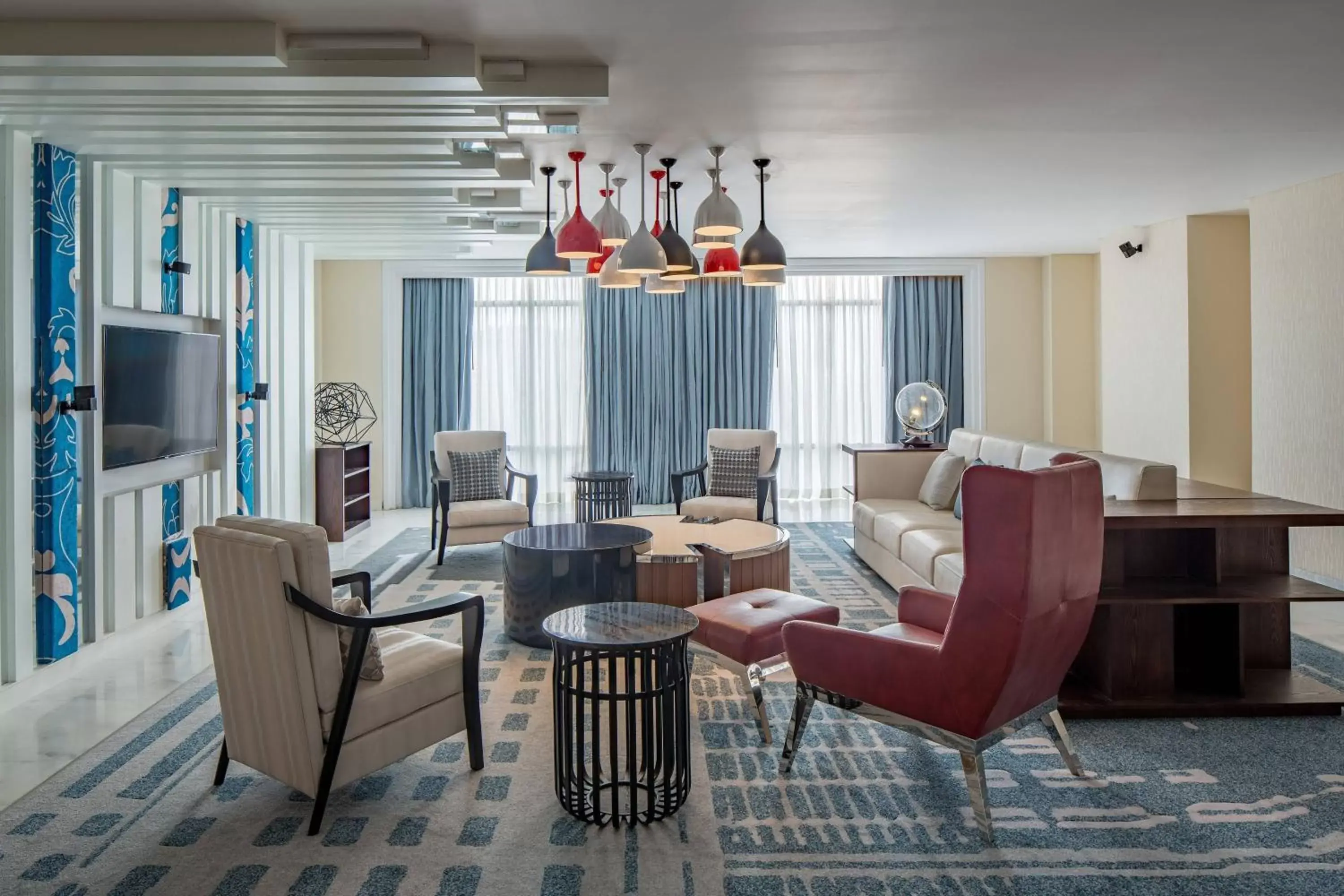 Living room, Seating Area in Le Meridien Dhaka