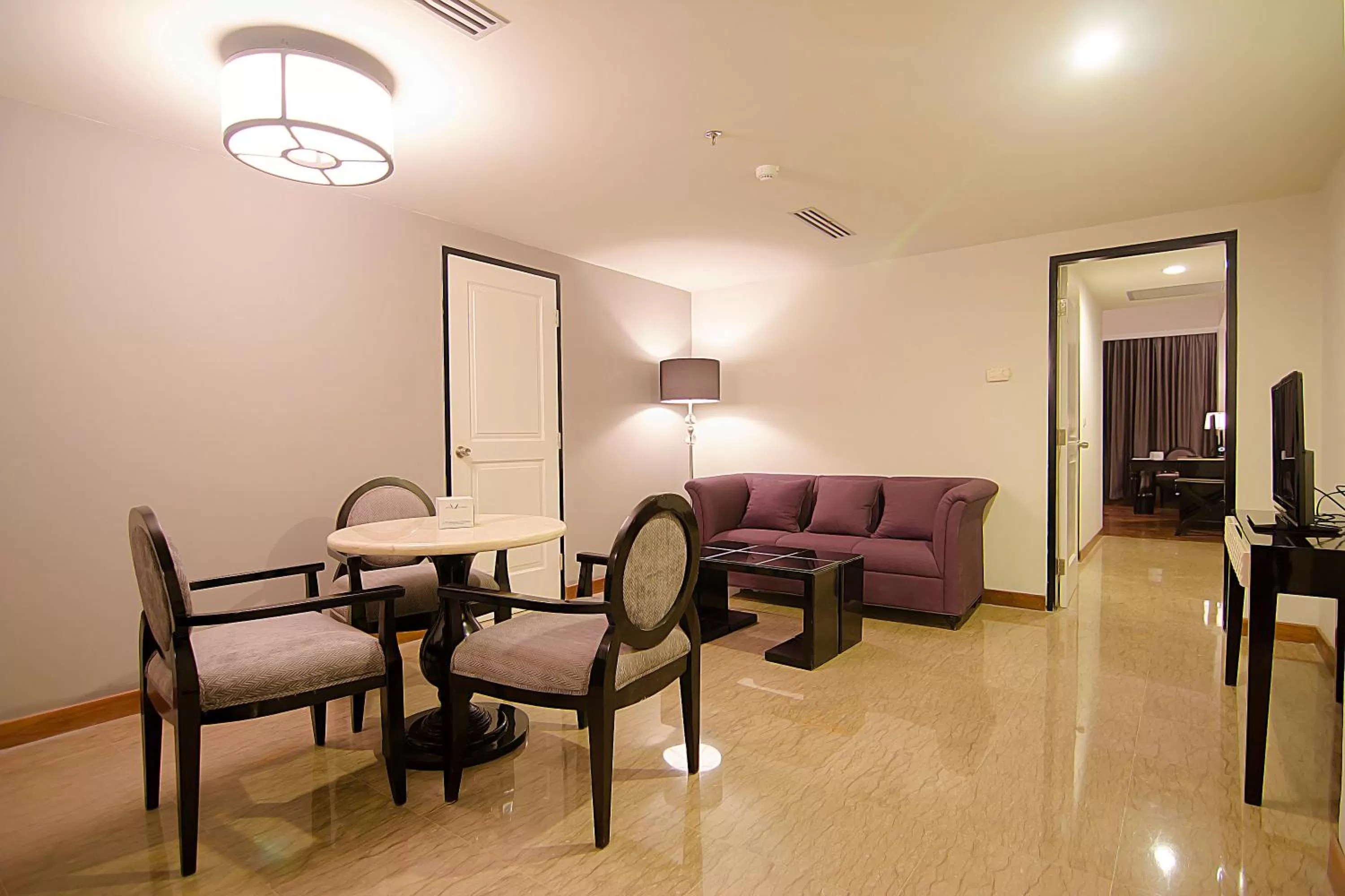 Living room in Hotel Diradja