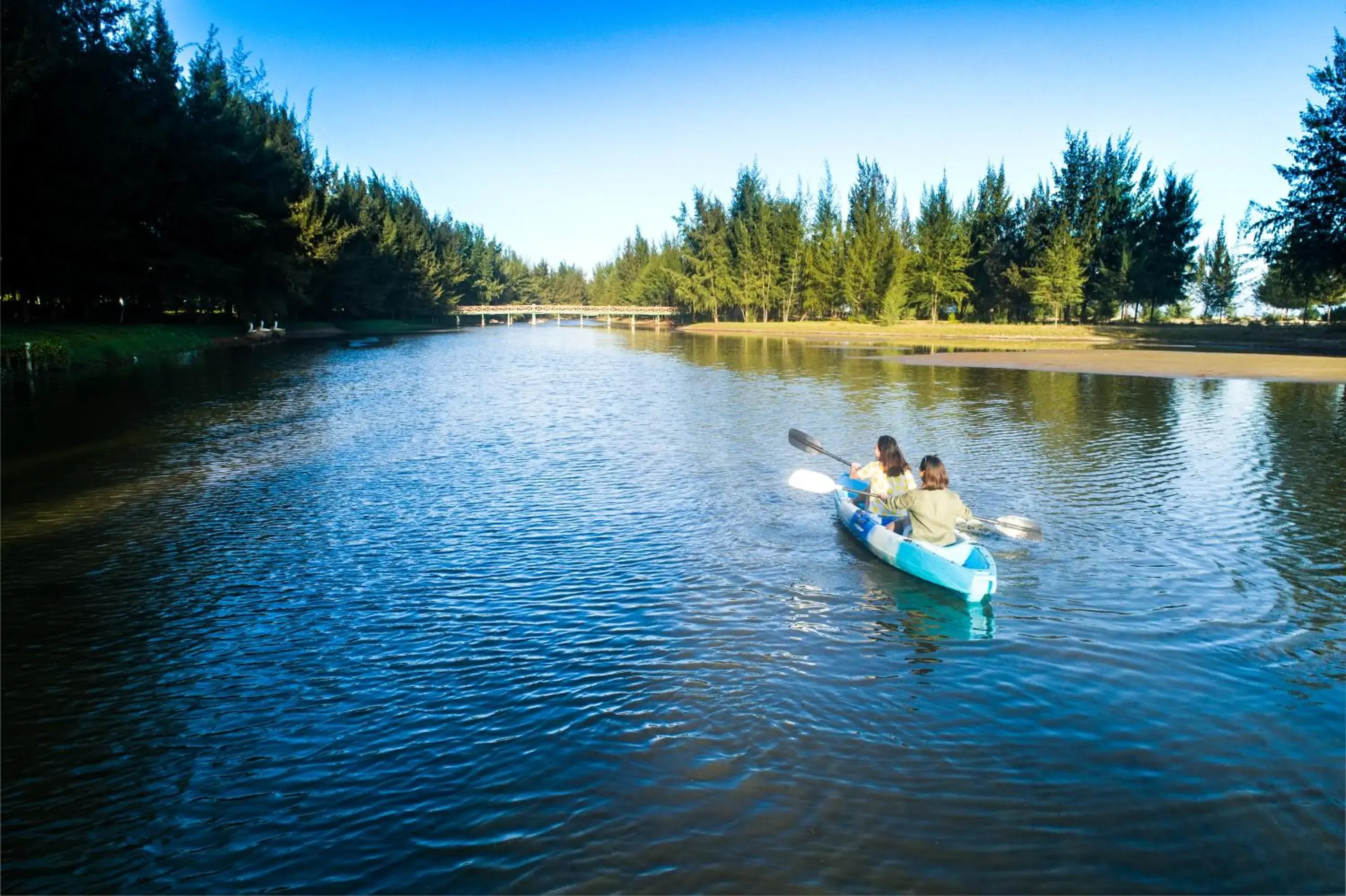 Activities, Canoeing in Seava Ho Tram Beach Resort