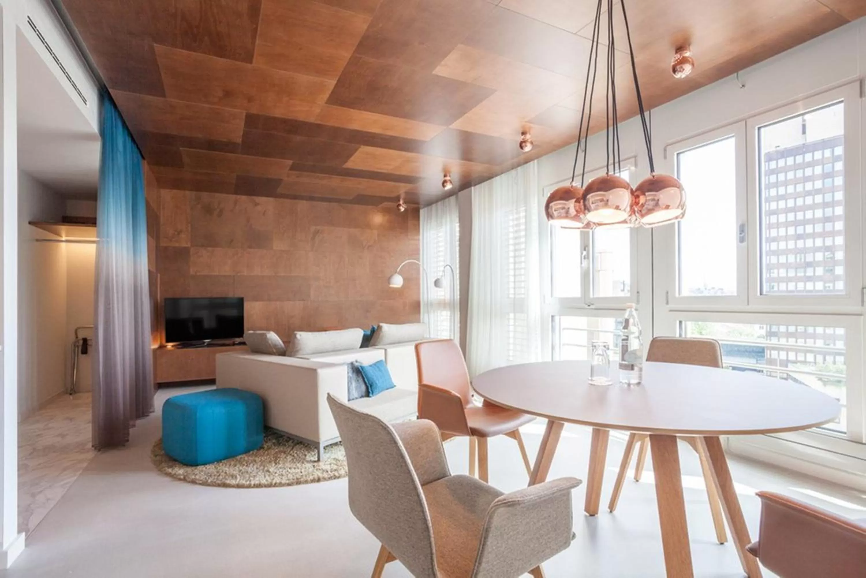 Living room in EMA House Hotel Suites