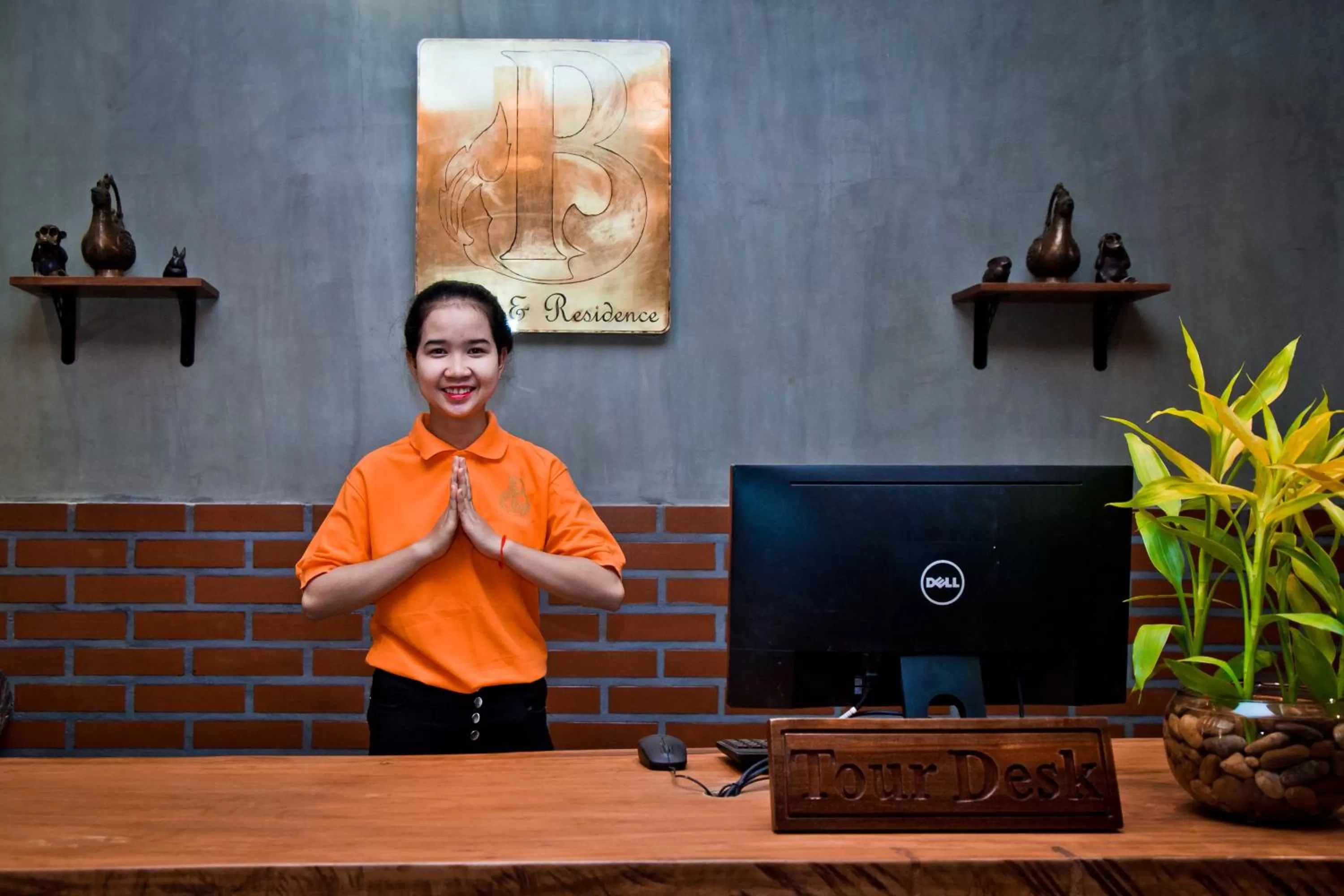 Lobby or reception in BB Angkor Residence