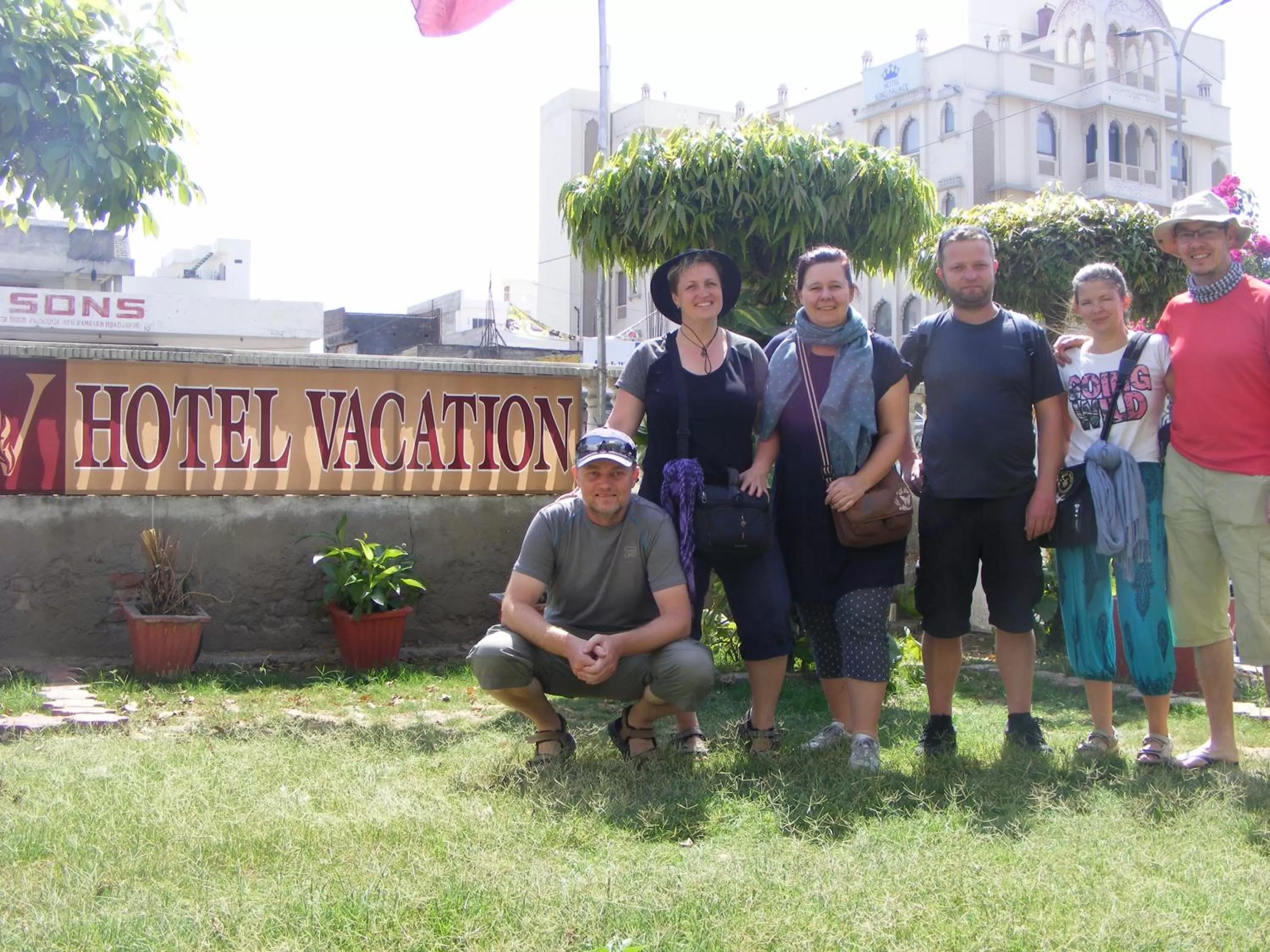 group of guests in Hotel Vacation