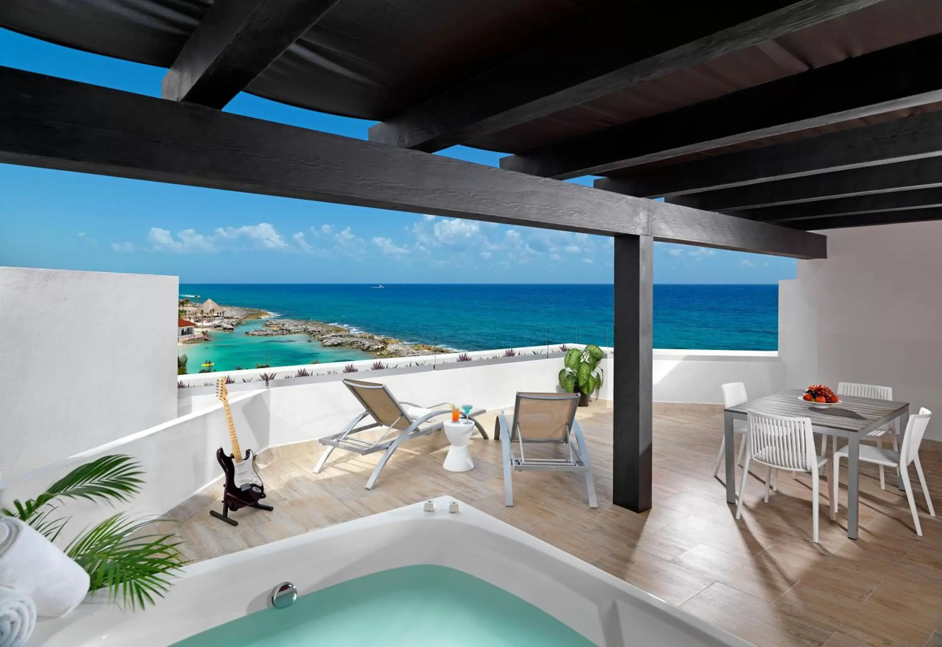 Balcony/Terrace in Hard Rock Hotel Riviera Maya - Hacienda All Inclusive