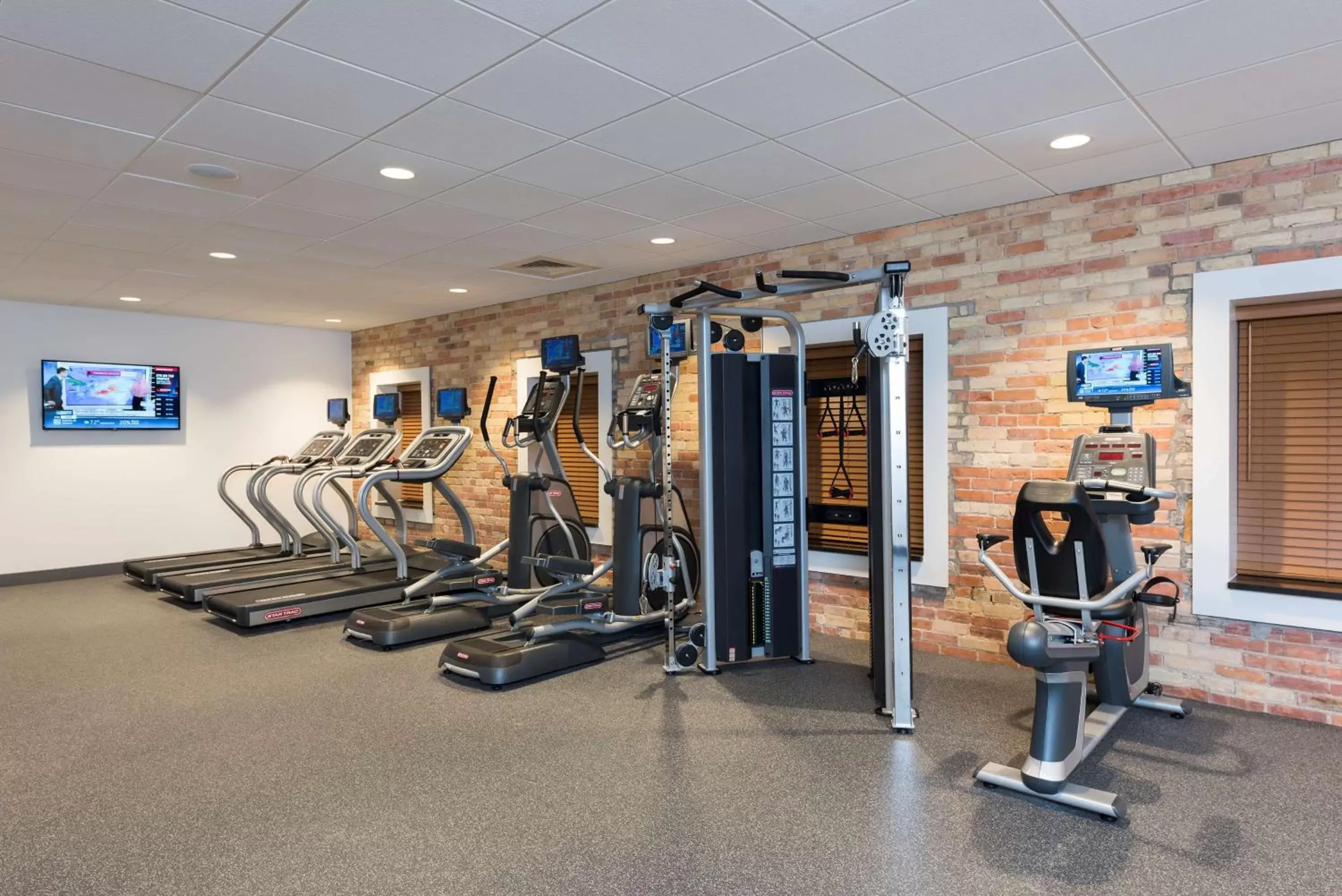 Fitness centre/facilities, Fitness Center/Facilities in Homewood Suites by Hilton Grand Rapids Downtown