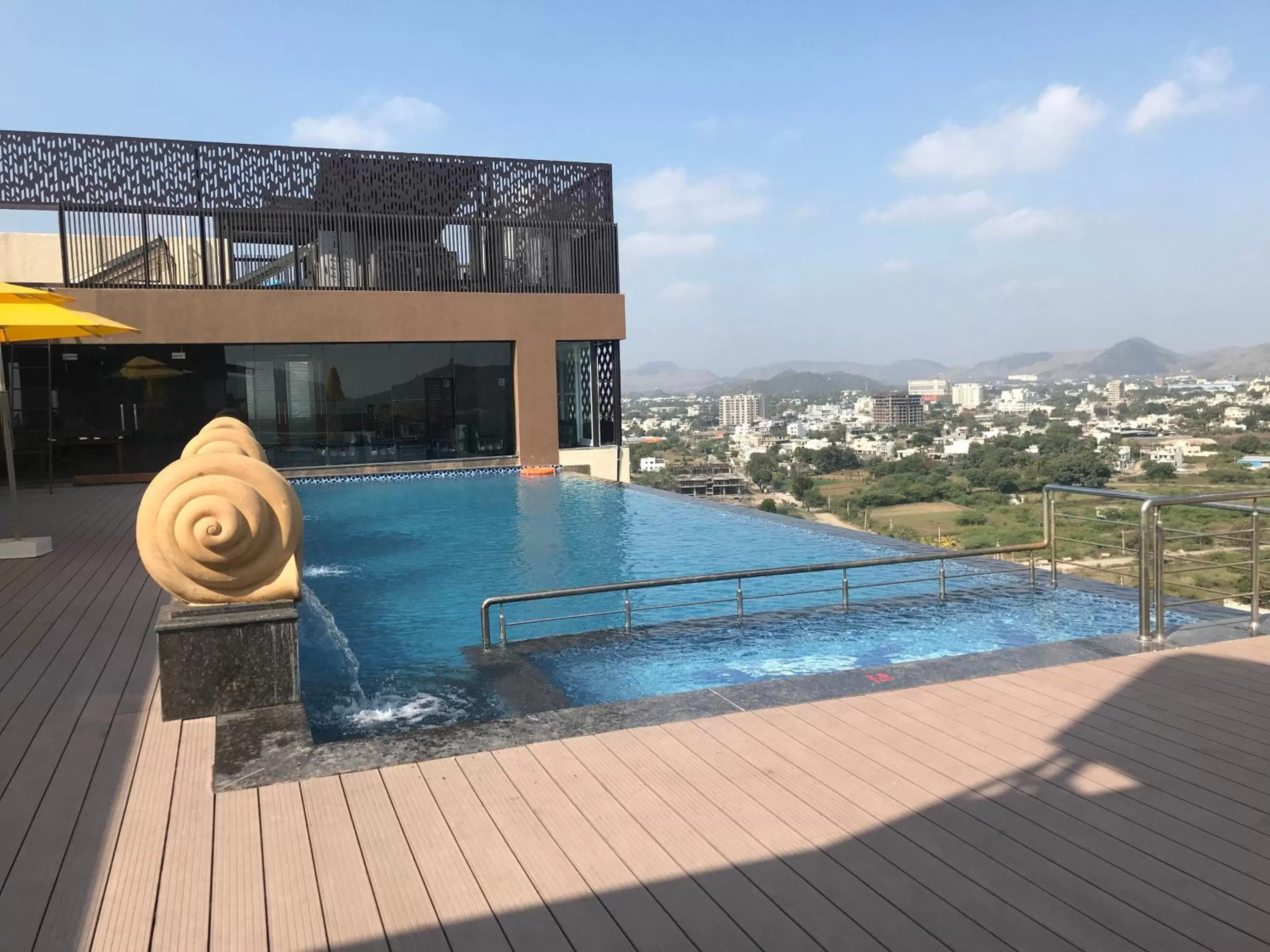 Swimming pool in Howard Johnson by Wyndham Udaipur Roop Nagar