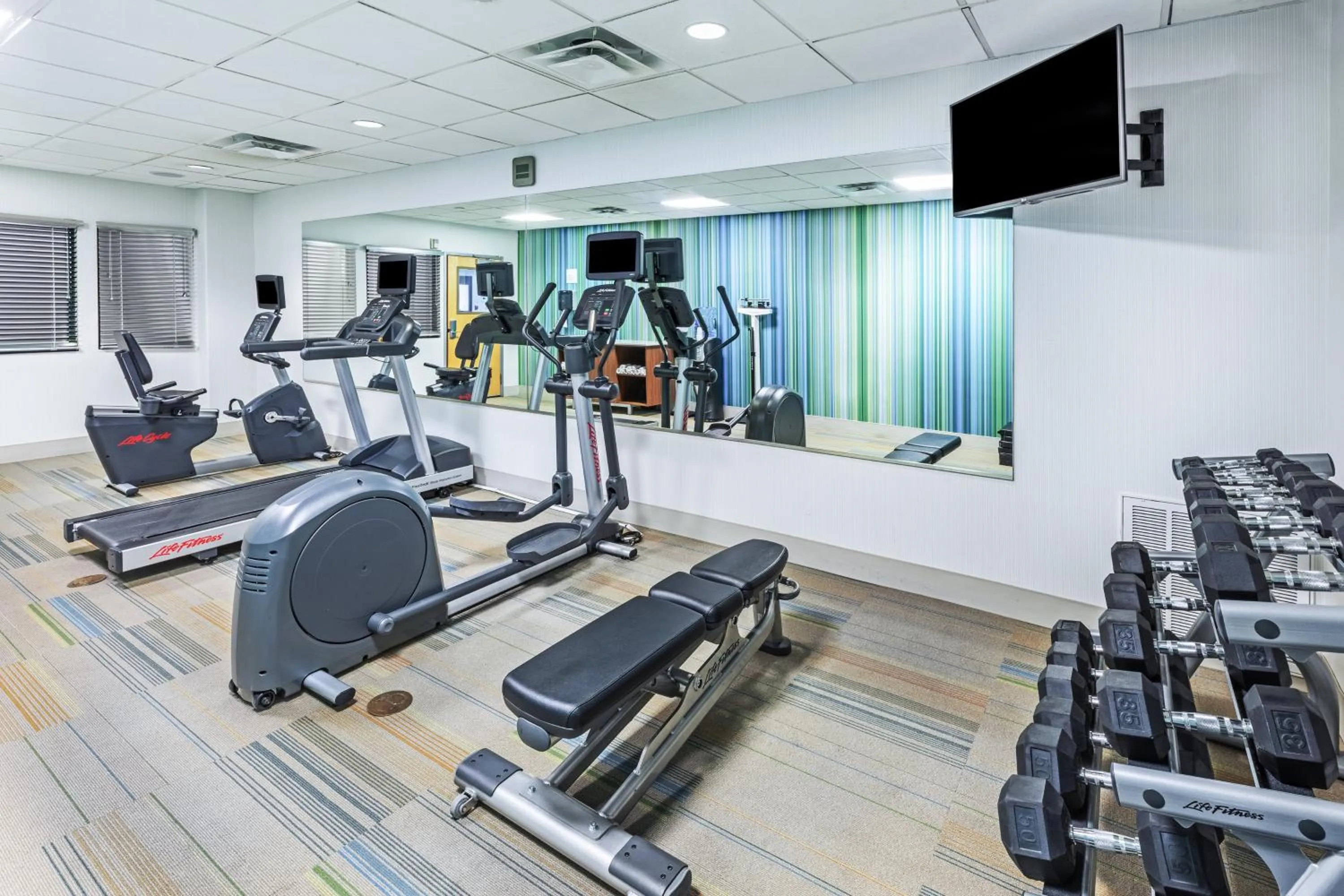 Fitness centre/facilities in Holiday Inn Express Hotel & Suites Austin NE-Hutto by IHG