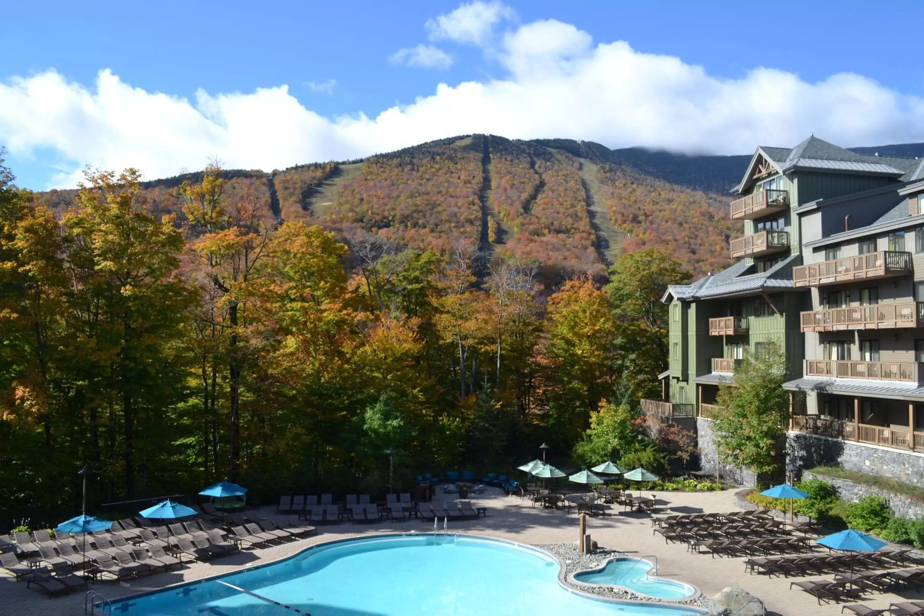 Swimming pool, Pool View in The Lodge at Spruce Peak, a Destination by Hyatt Residence