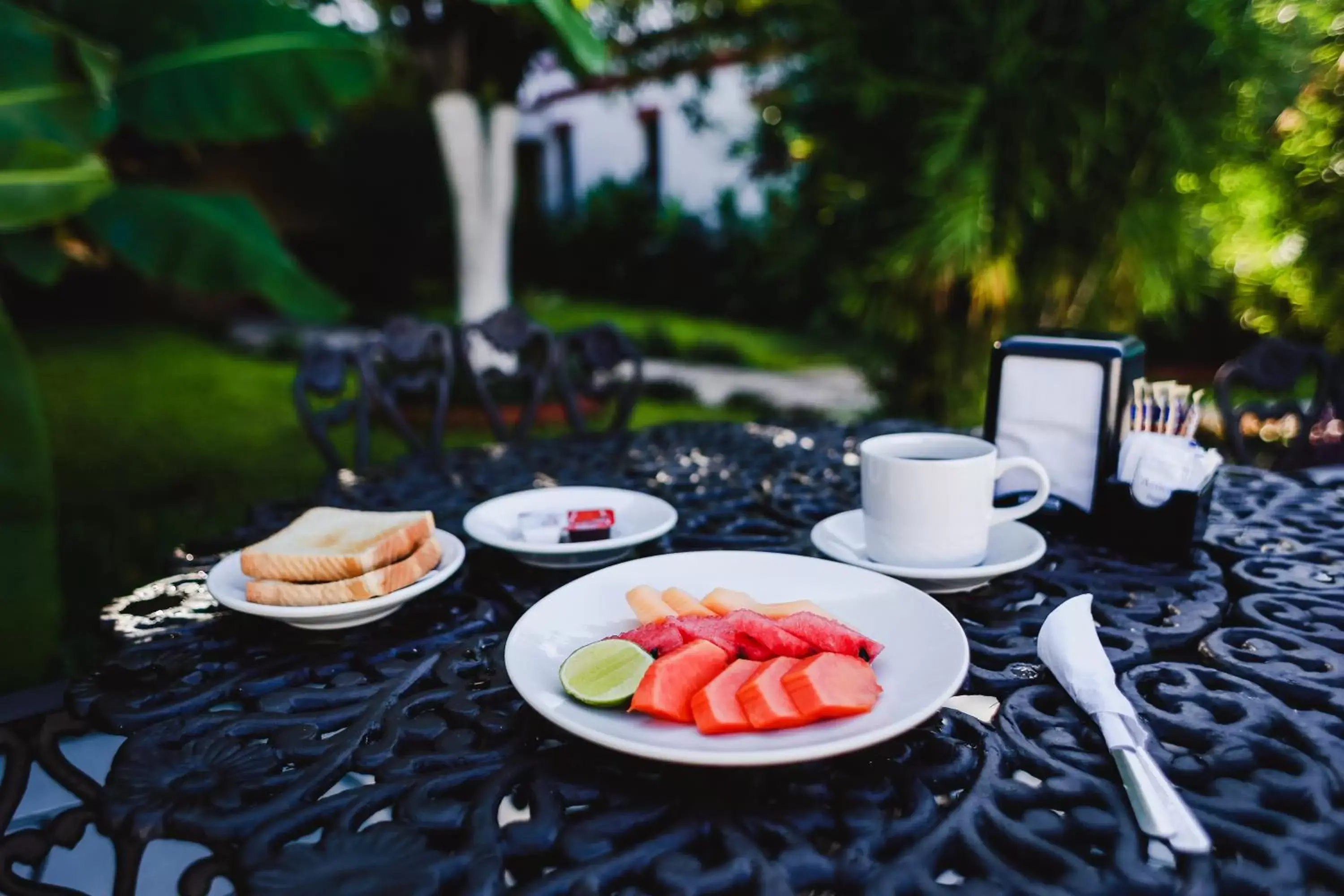 American breakfast in Hotel Colon Merida