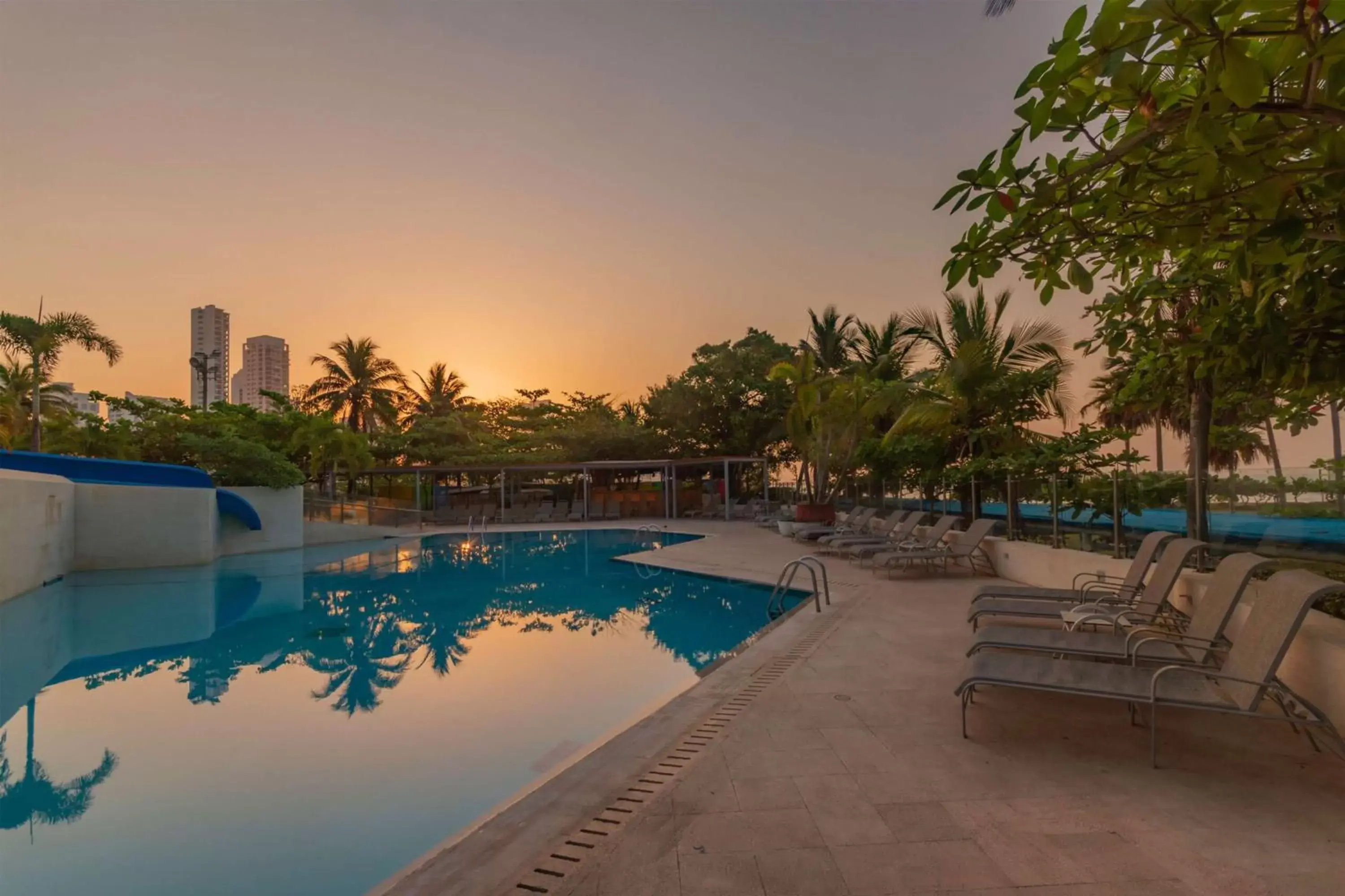 Pool view, Swimming Pool in Hilton Cartagena